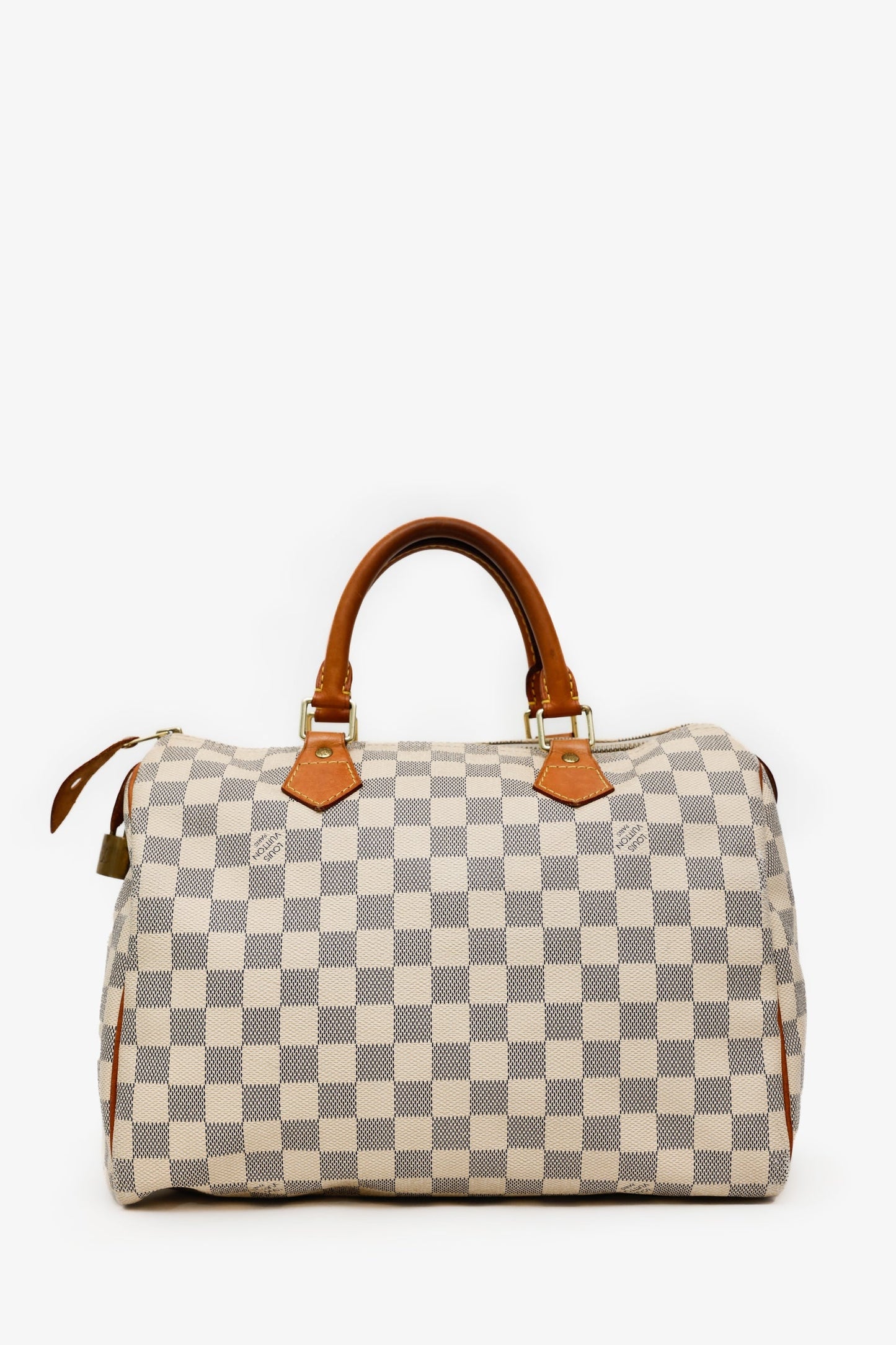 Louis Vuitton 2014 Damier Azur Speedy 30 Top Handle (As Is)