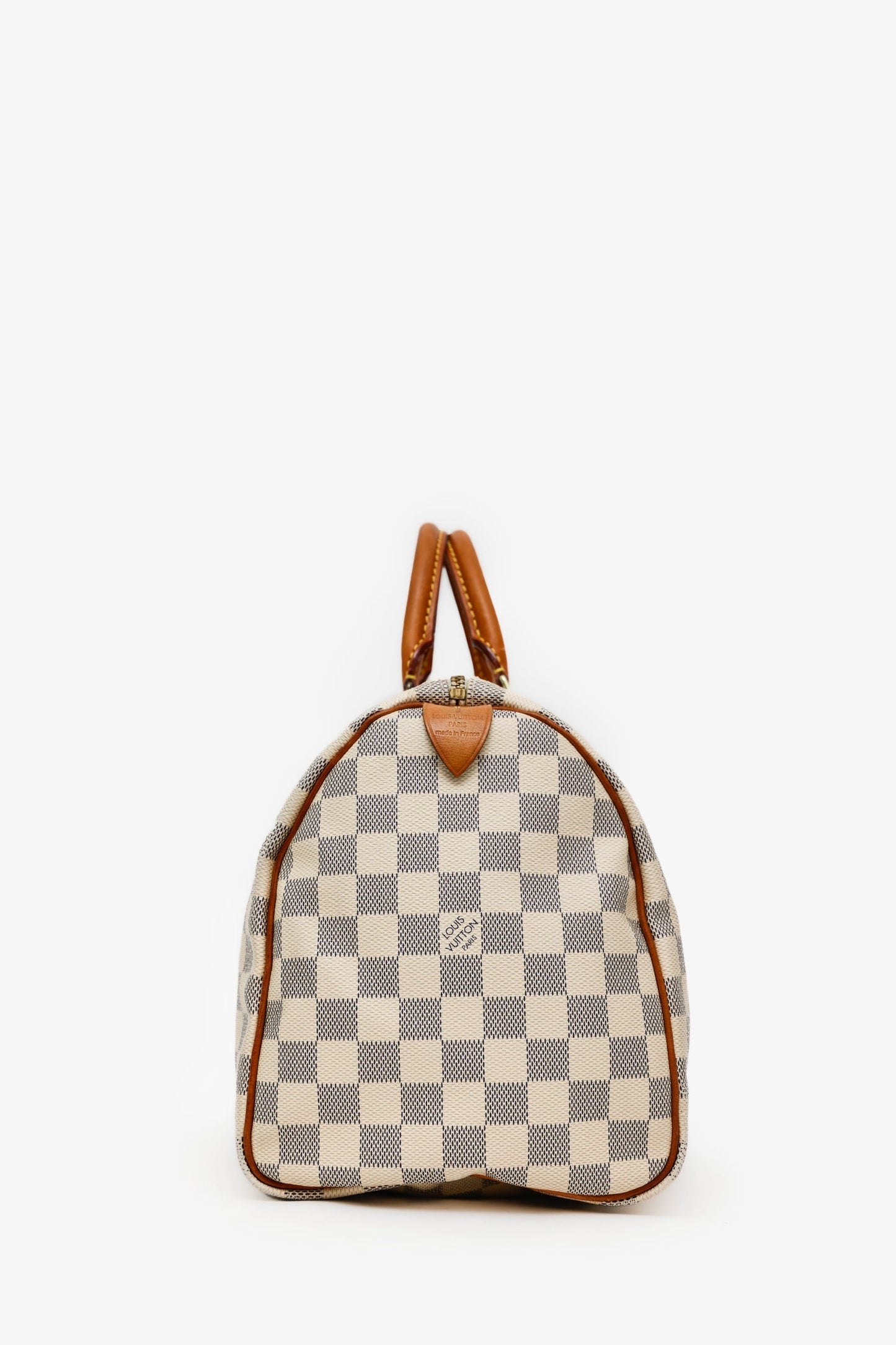 Louis Vuitton 2014 Damier Azur Speedy 30 Top Handle (As Is)