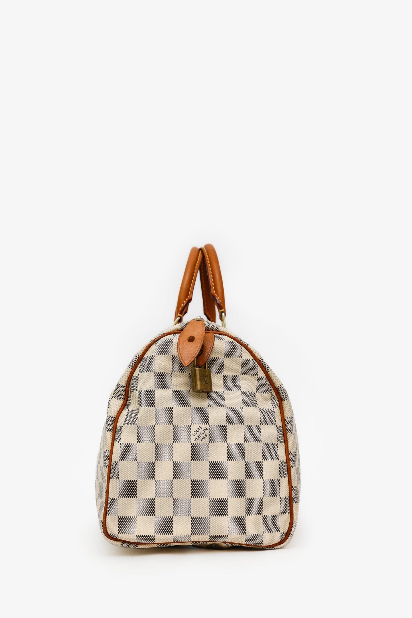 Louis Vuitton 2014 Damier Azur Speedy 30 Top Handle (As Is)