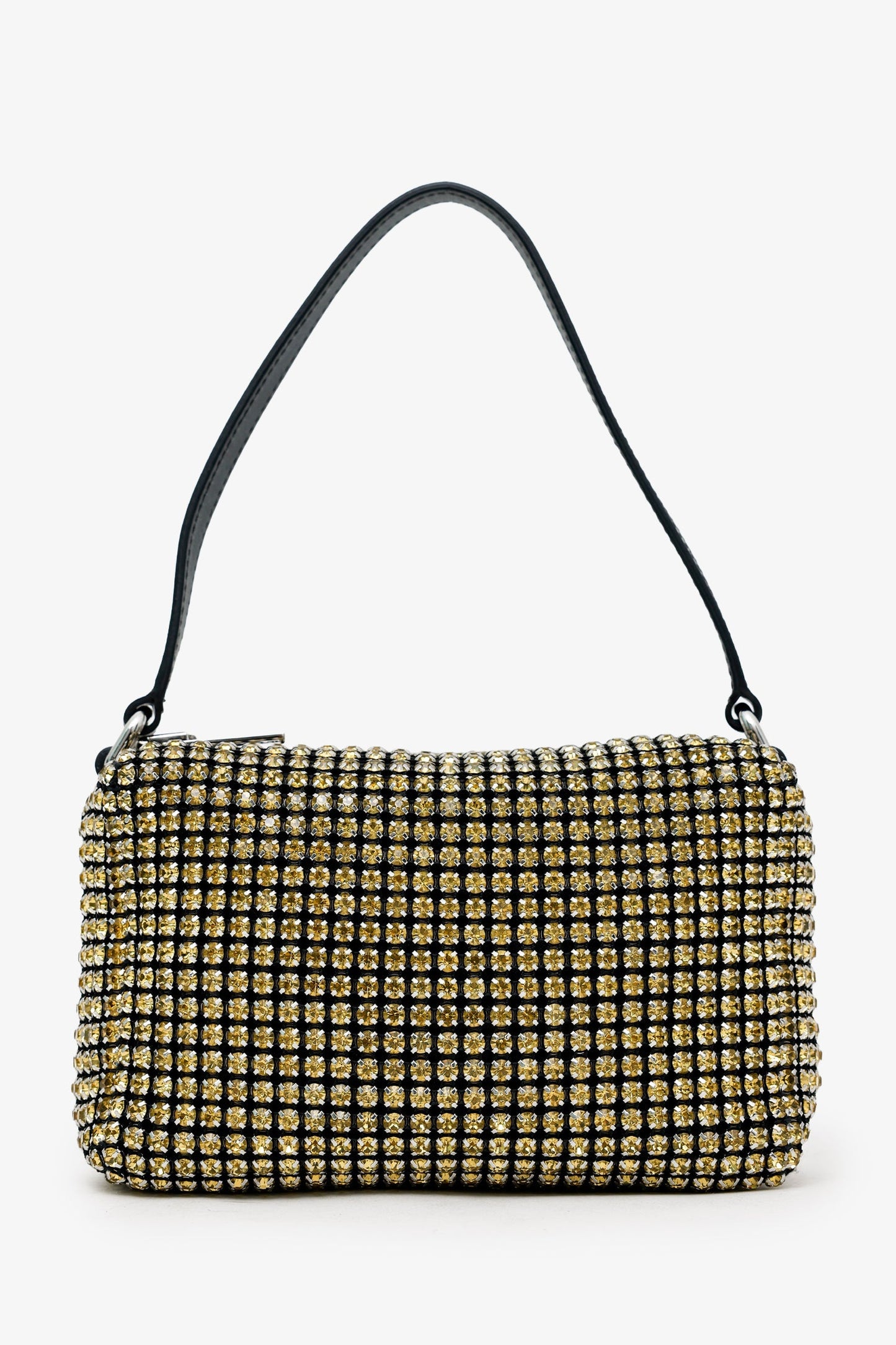 Alexander Wang Black/Crystal Mini Top Handle