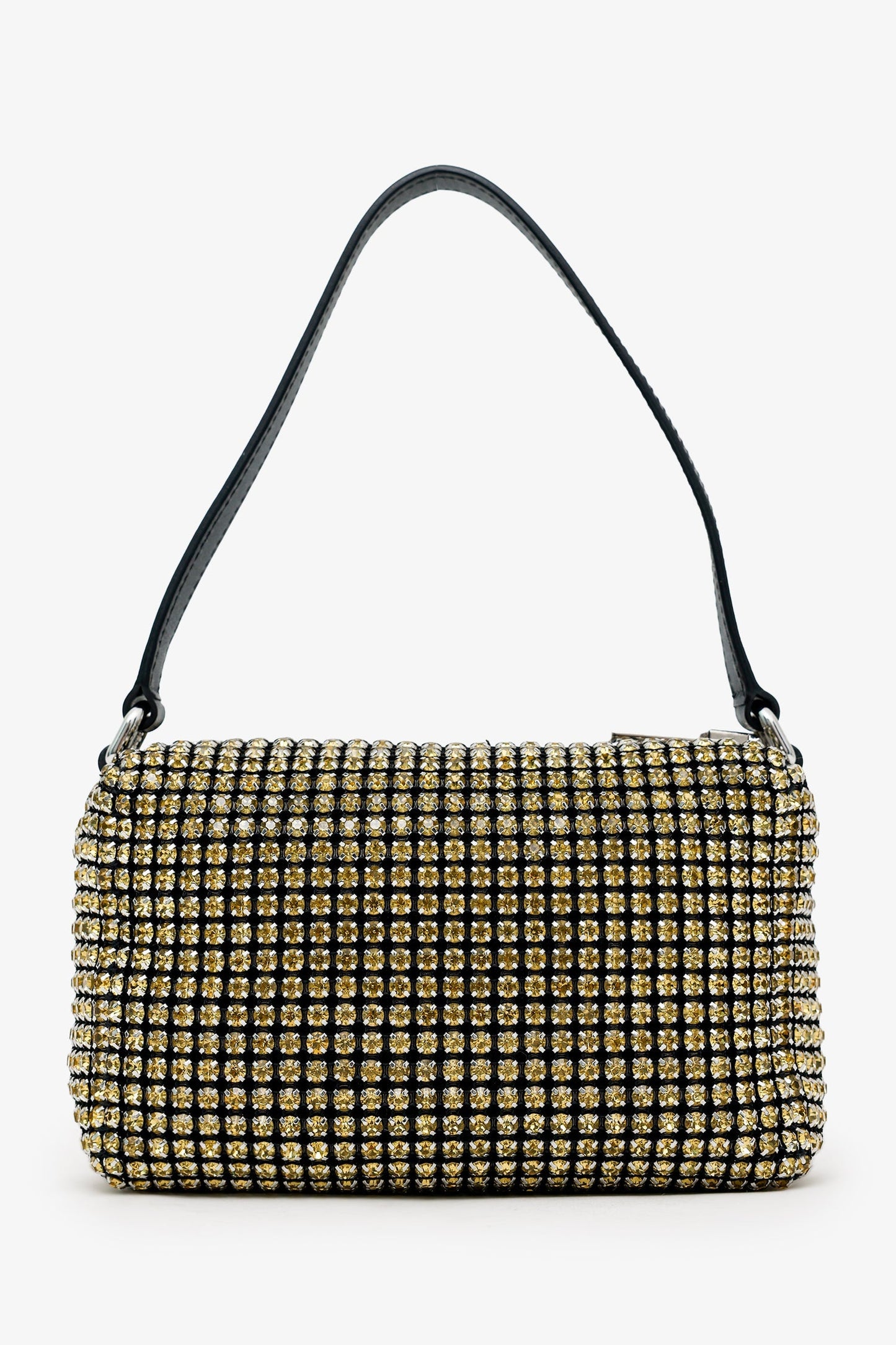Alexander Wang Black/Crystal Mini Top Handle