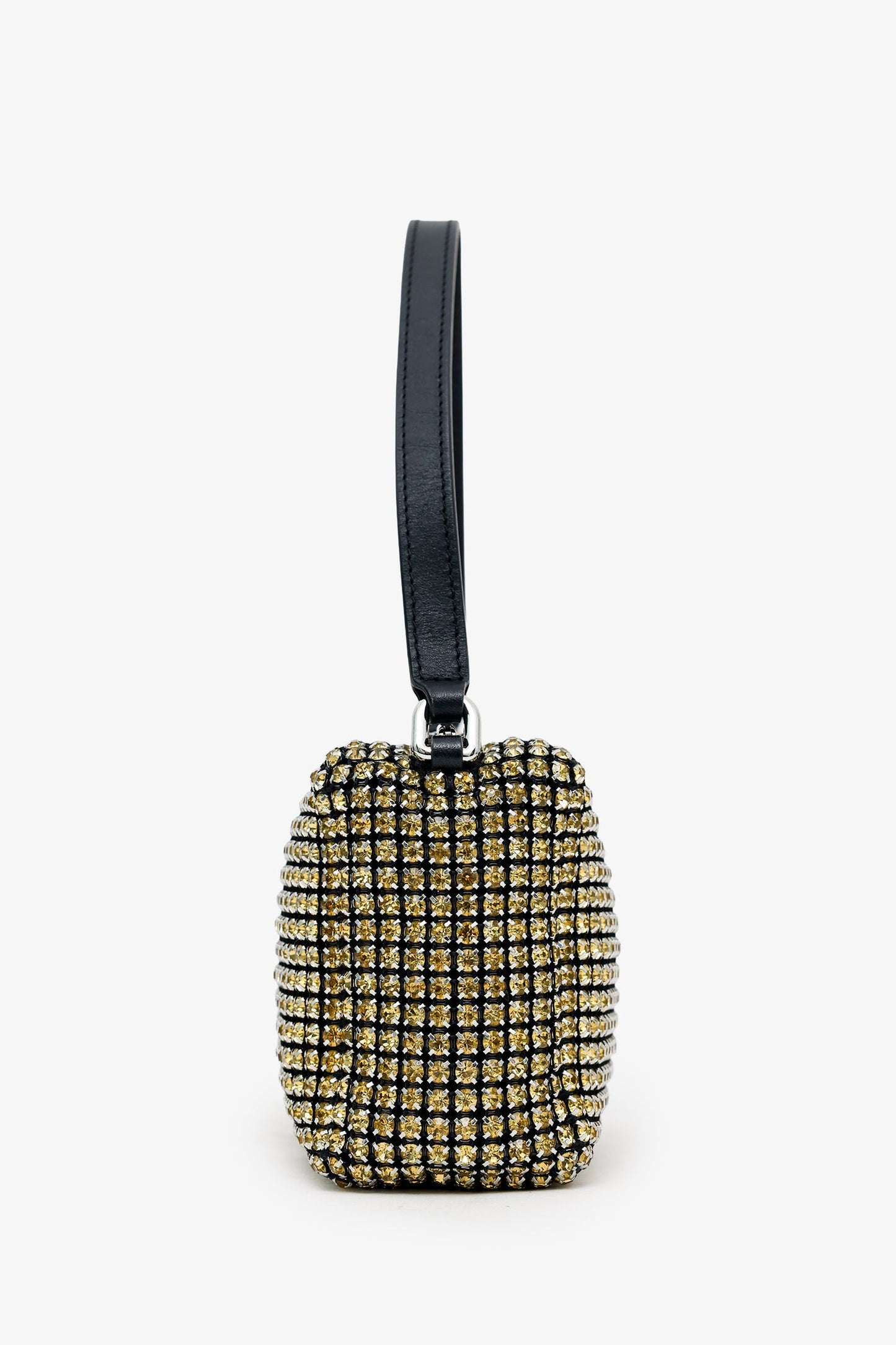 Alexander Wang Black/Crystal Mini Top Handle