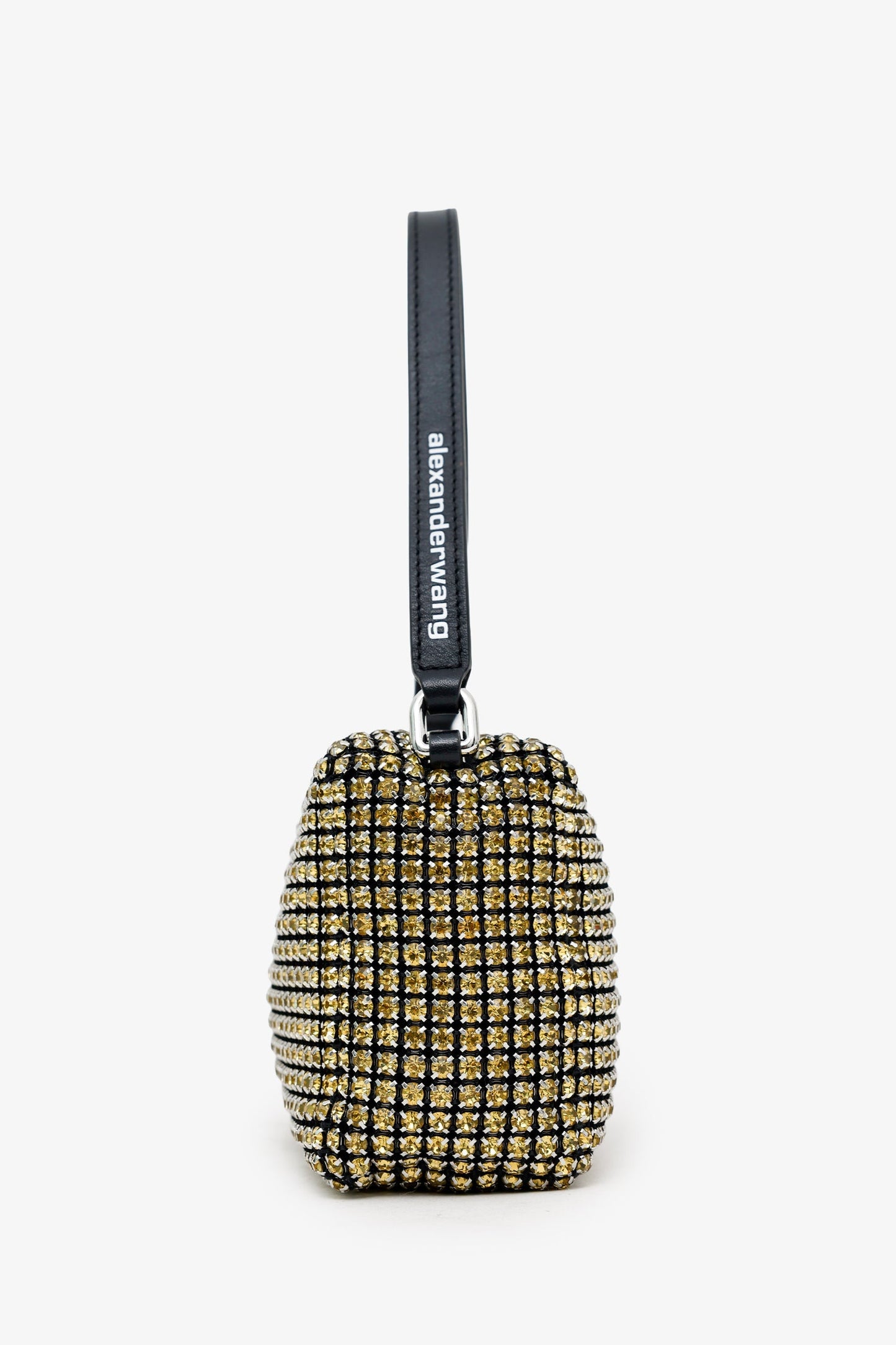 Alexander Wang Black/Crystal Mini Top Handle
