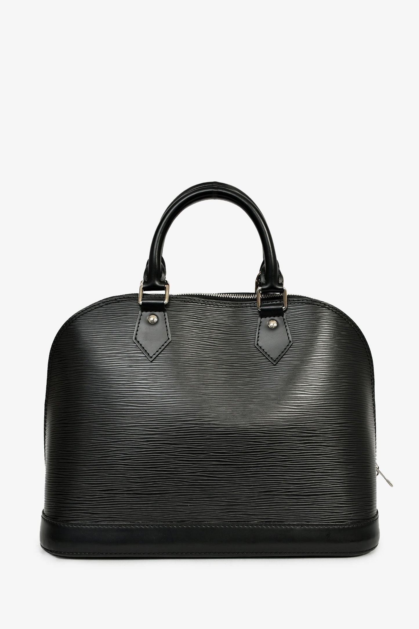 Louis Vuitton 2012 Black Epi Leather Alma PM Top Handle