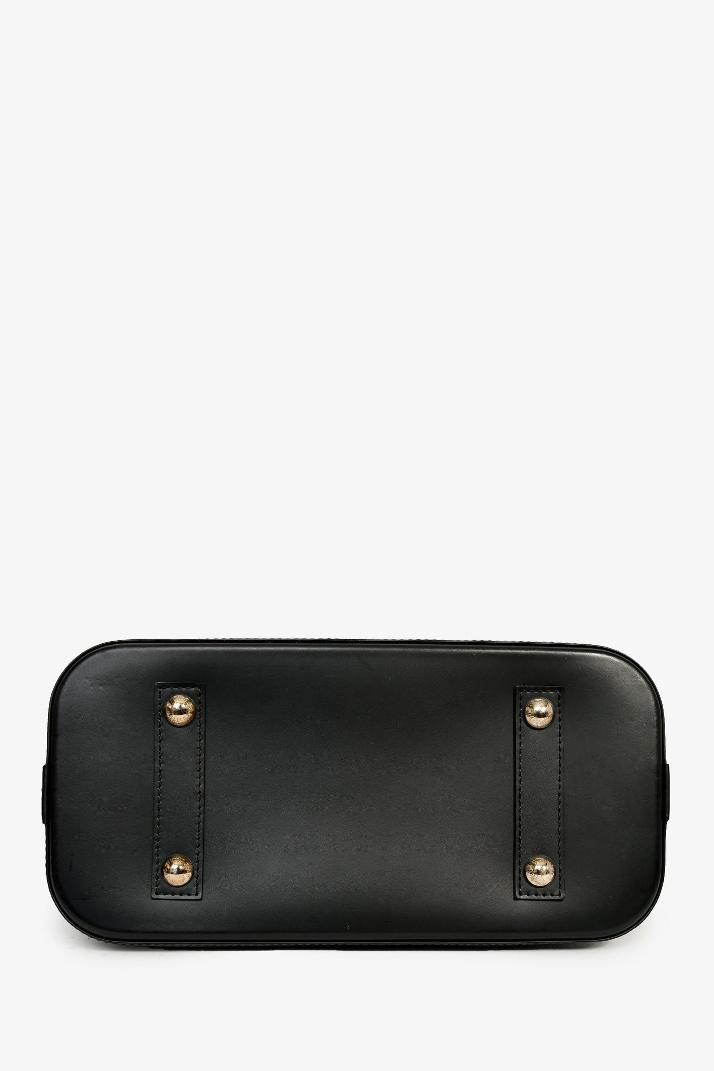 Louis Vuitton 2012 Black Epi Leather Alma PM Top Handle