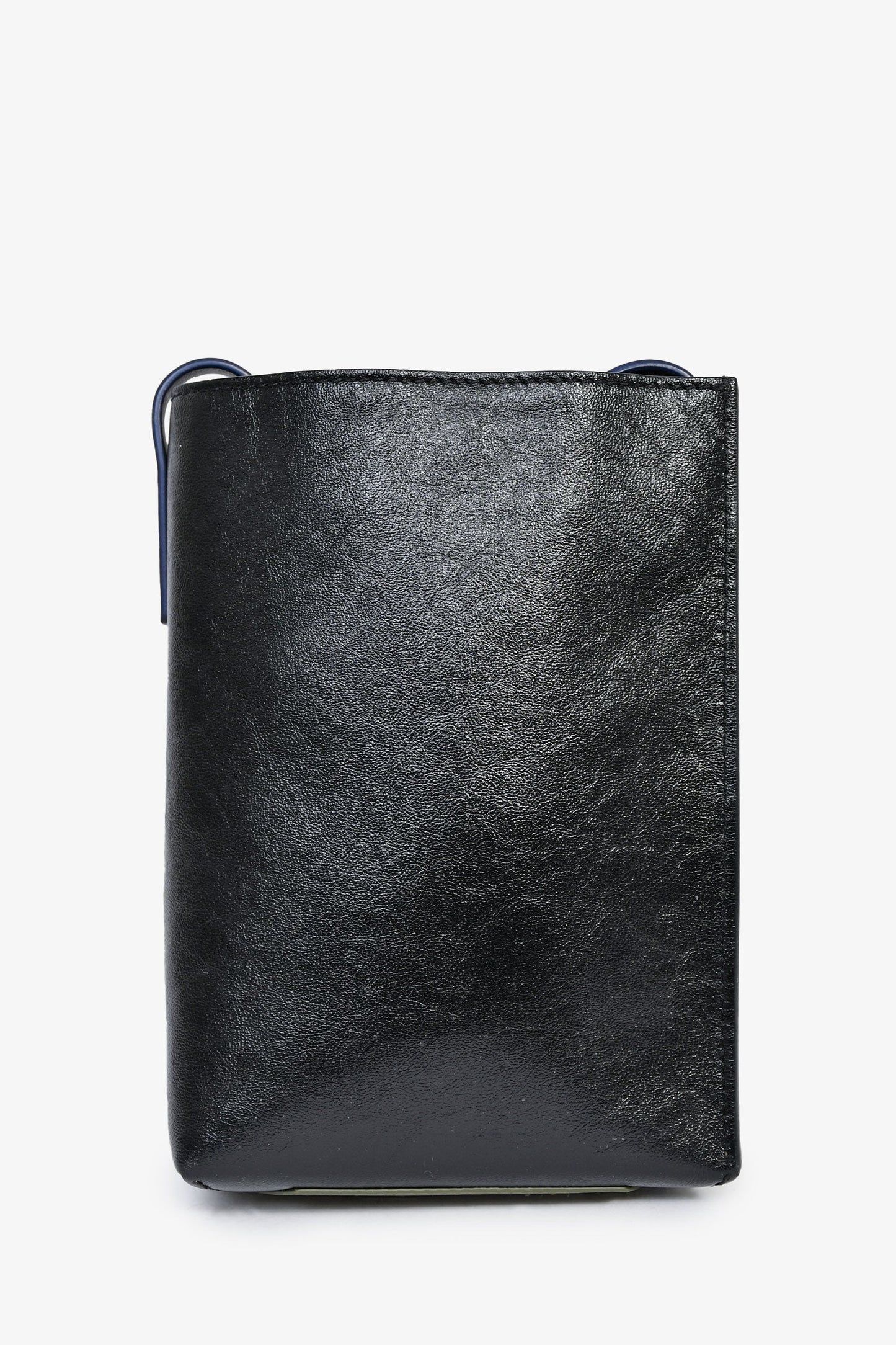 Marni Green/Black Leather Soft 'Museo' Crossbody Bag