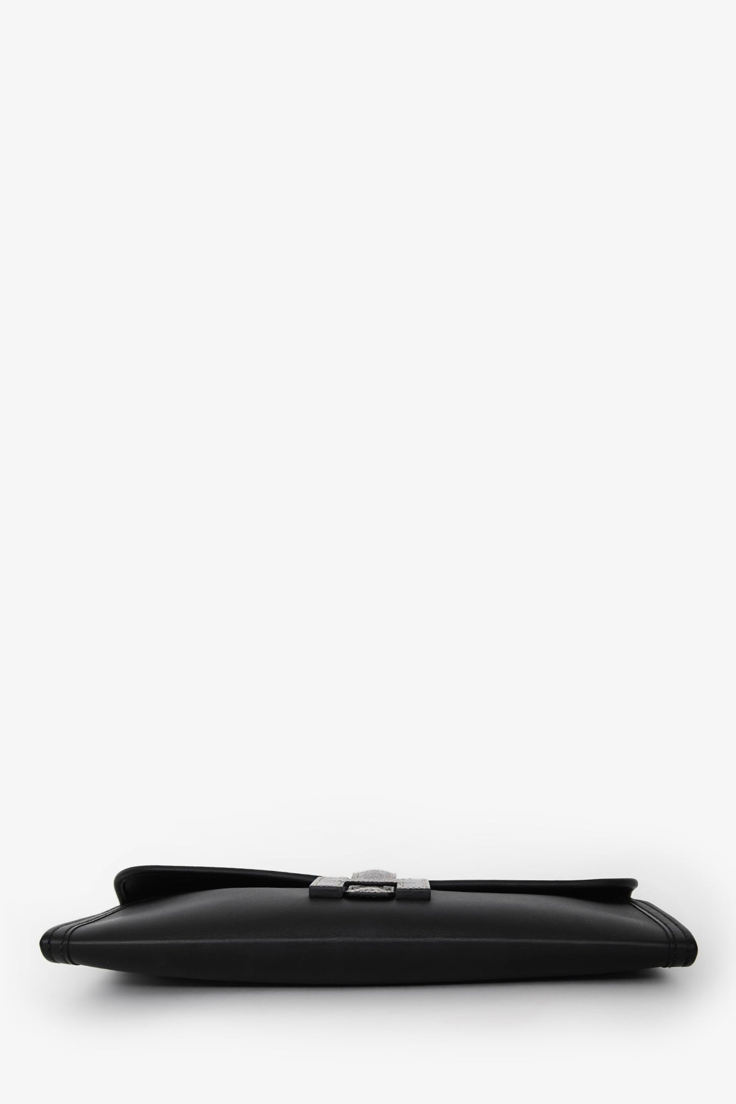 Hermès 2019 Black Swift Leather/Lizard Jige Elan Touch 29