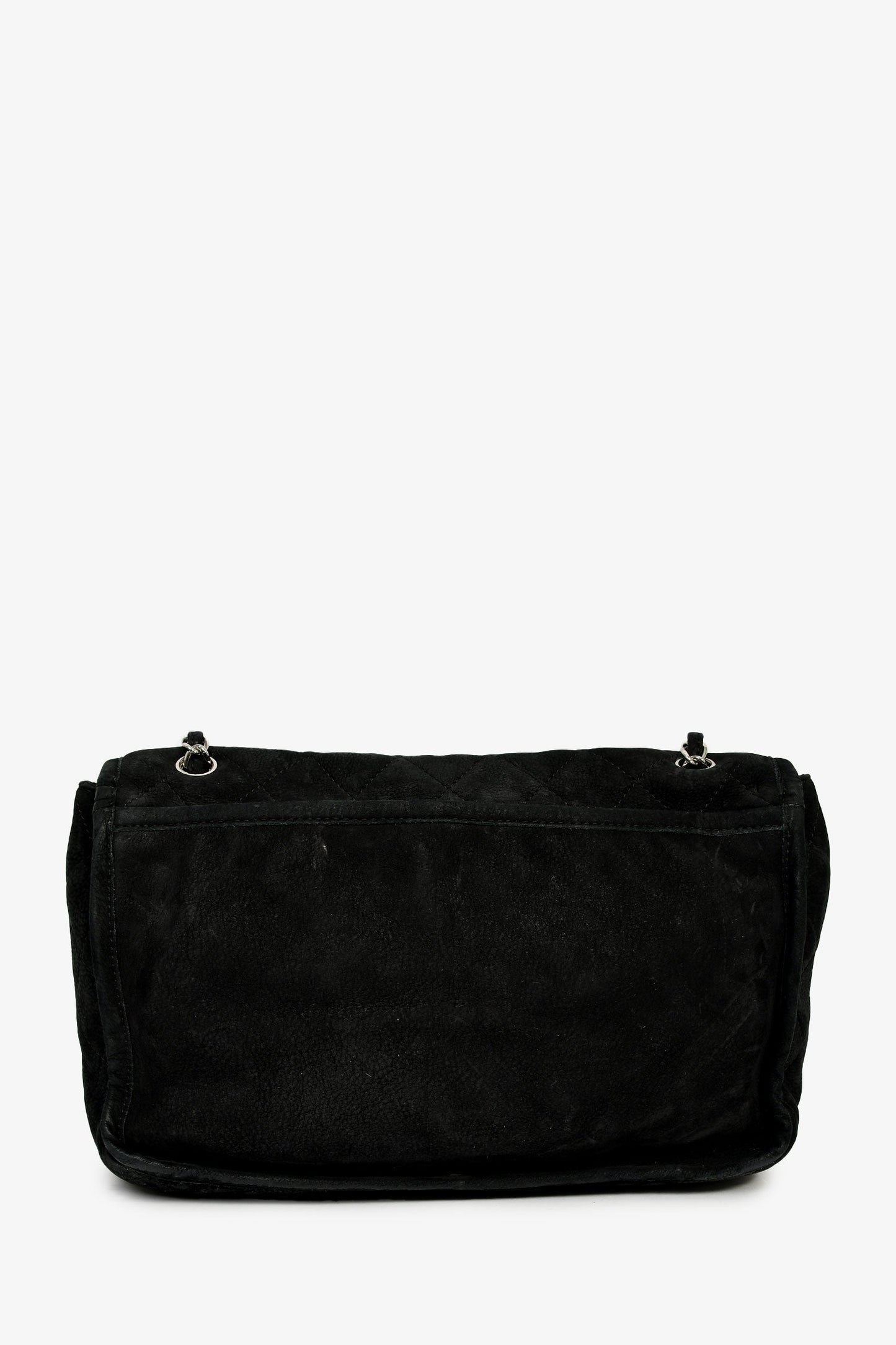 Chanel™ 2011/12 Black Nubuck CC Flap Bag