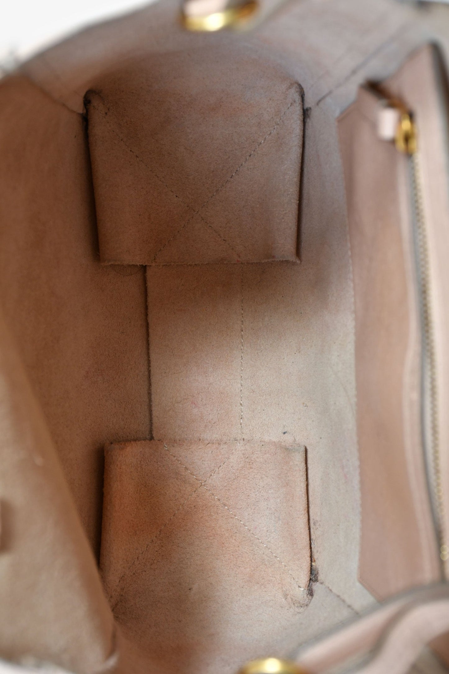 Celine Blush Leather Small Vertical Cabas Bag