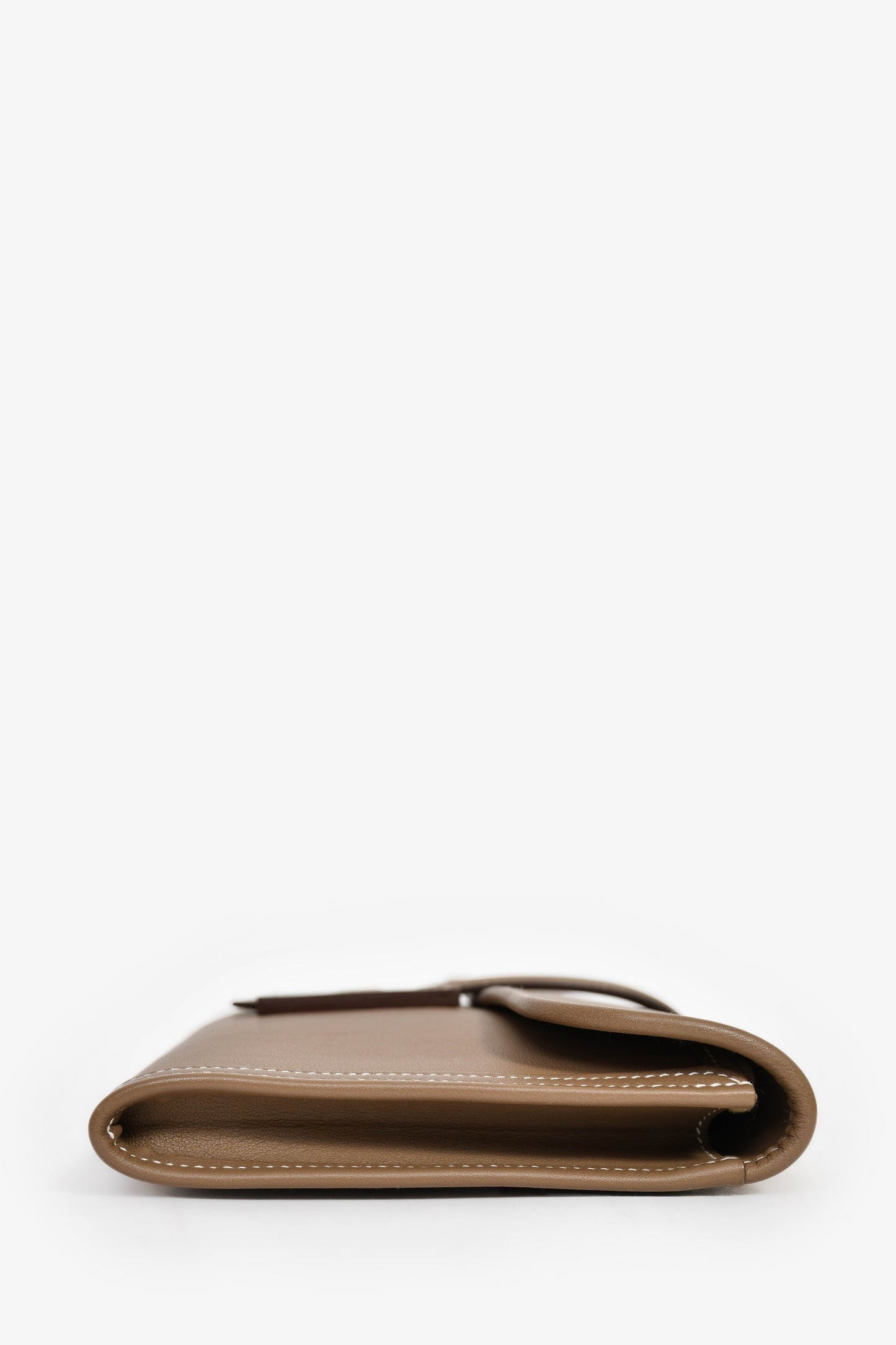 Hermès 2018 Etoupe Swift Jige Elan 29 Clutch