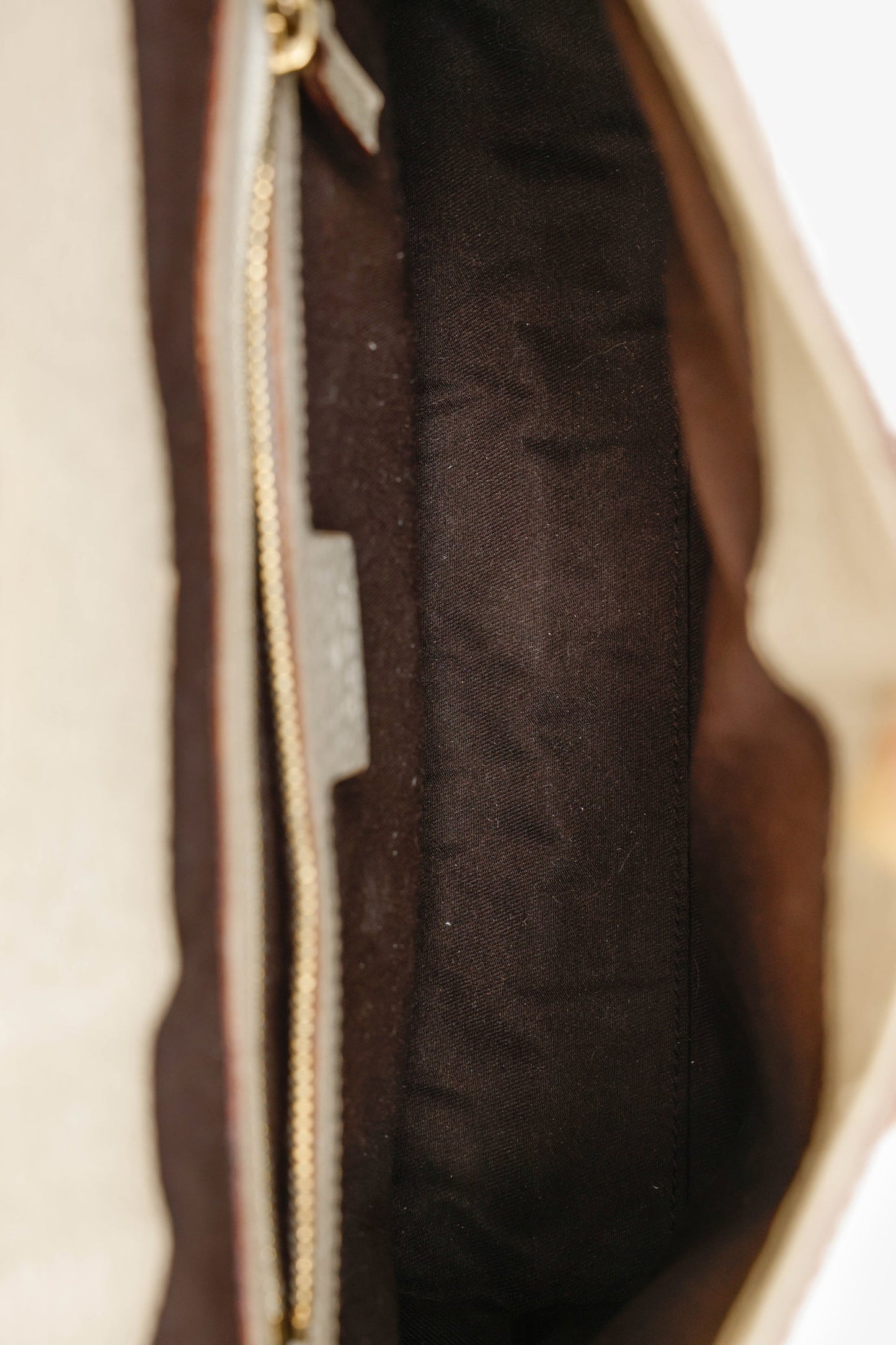 Gucci Beige Ophidia GG Web Shoulder Bag
