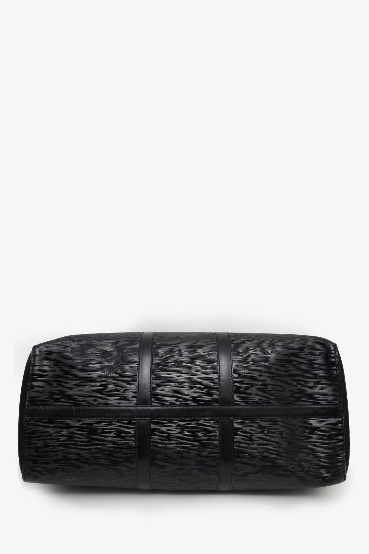 Louis Vuitton 1995 Black Epi Leather Keepall 50