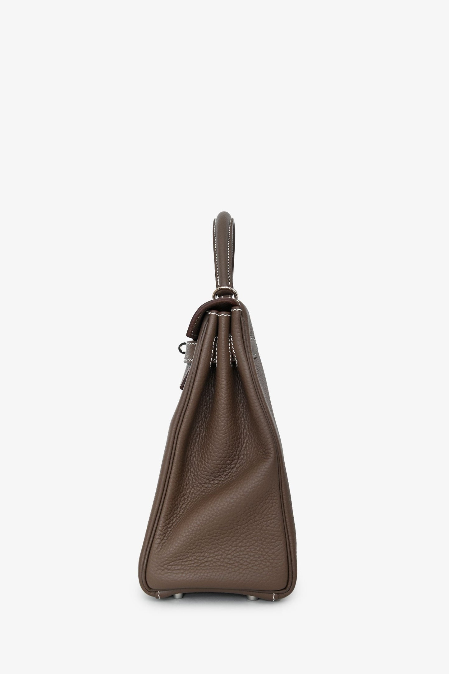 Hermès 2014 Etoupe Clemence Leather Kelly 32 PHW