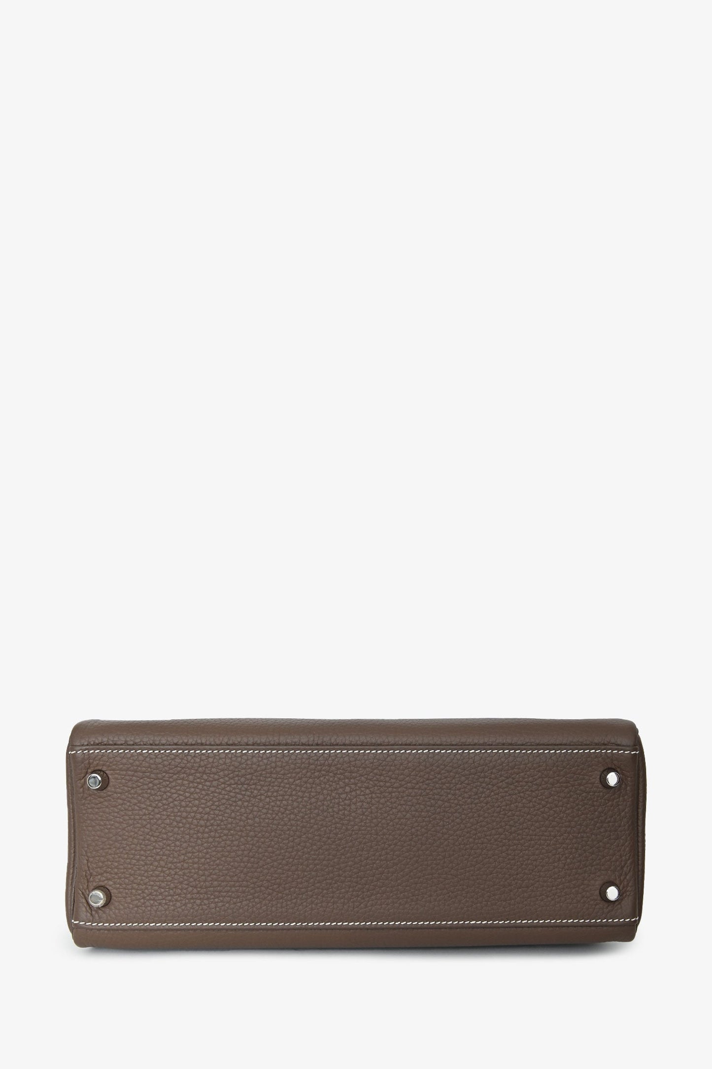 Hermès 2014 Etoupe Clemence Leather Kelly 32 PHW