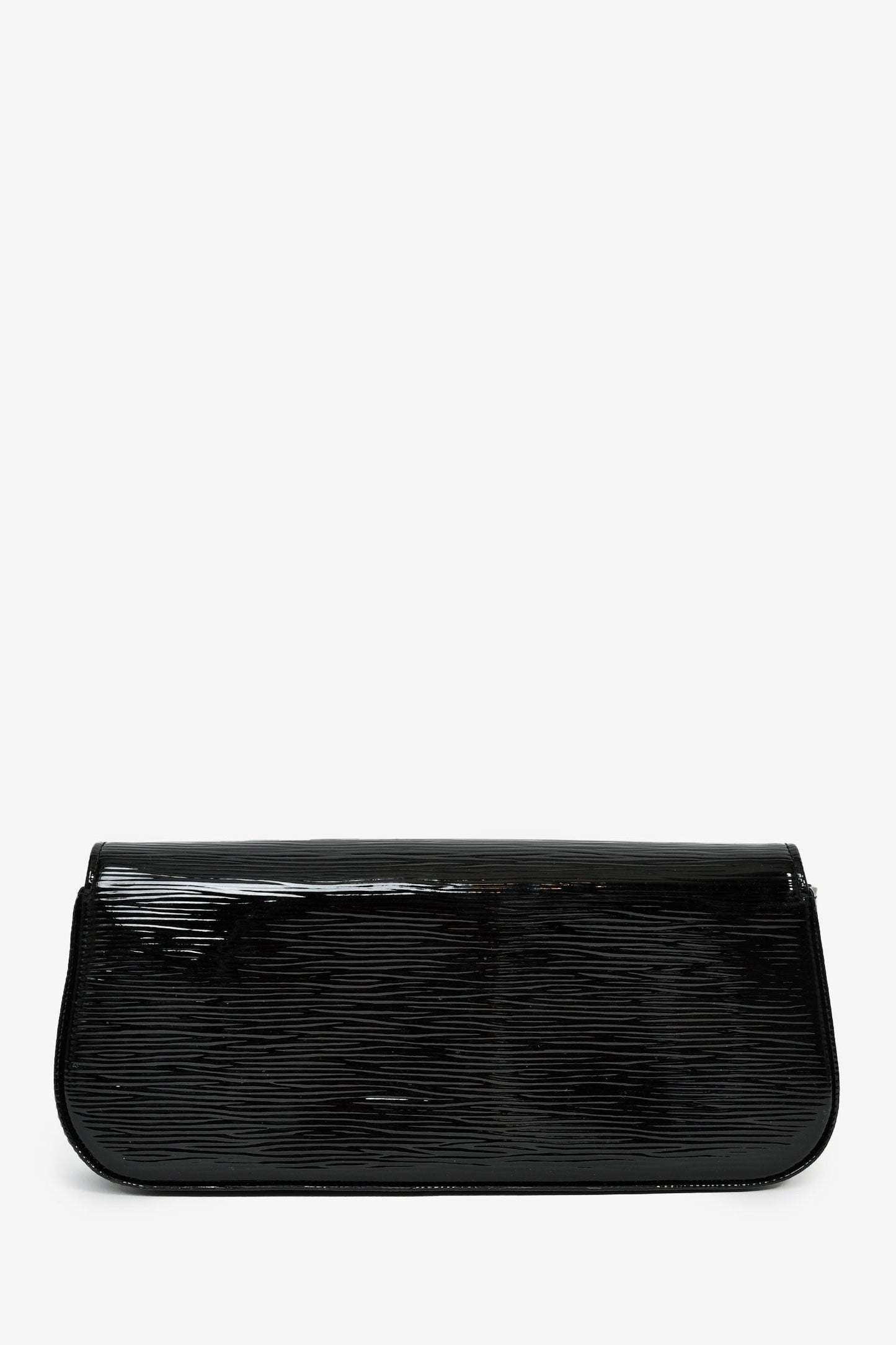 Louis Vuitton 2011 Black Patent Leather 'Vernis Sobe‘ Clutch