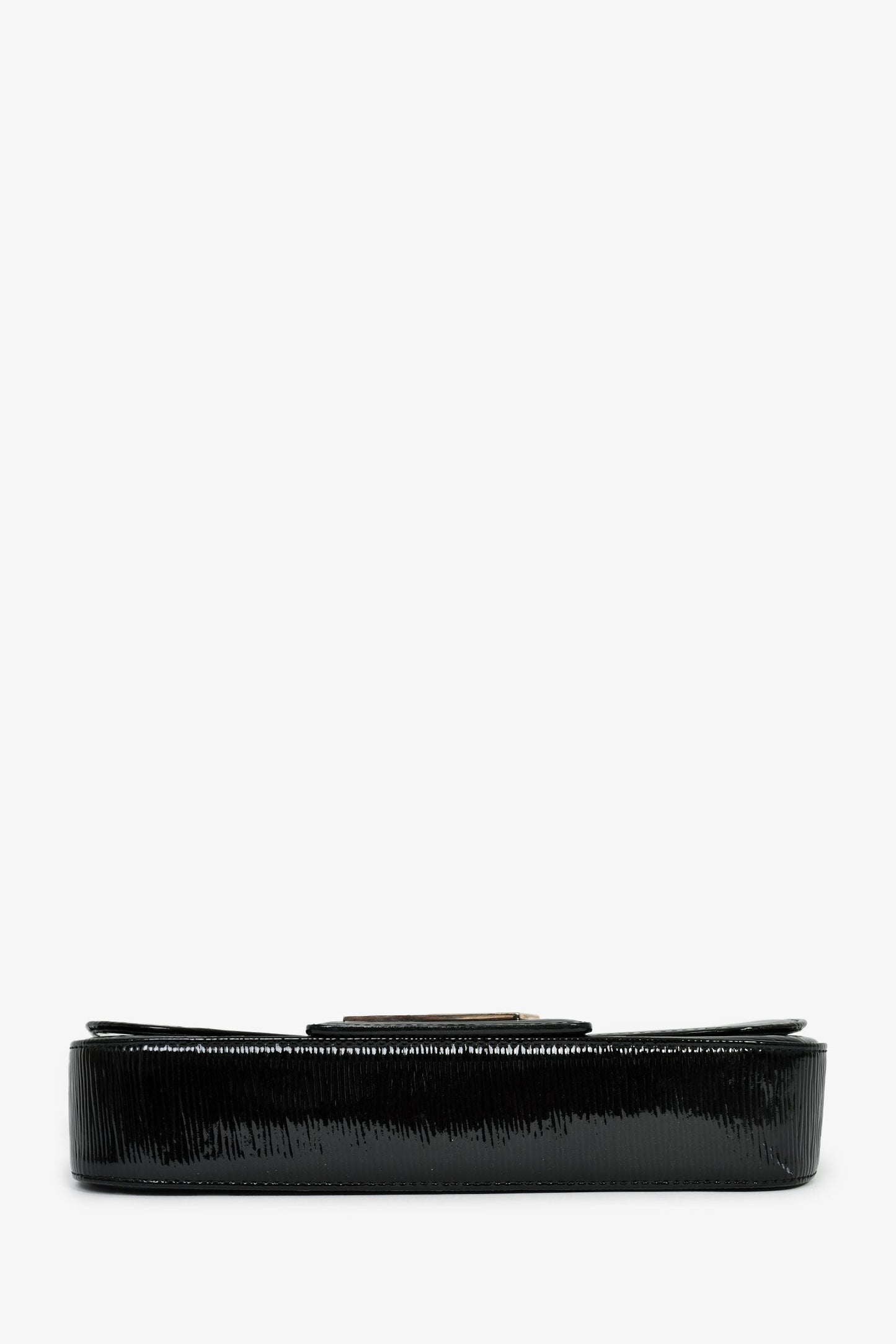 Louis Vuitton 2011 Black Patent Leather 'Vernis Sobe‘ Clutch