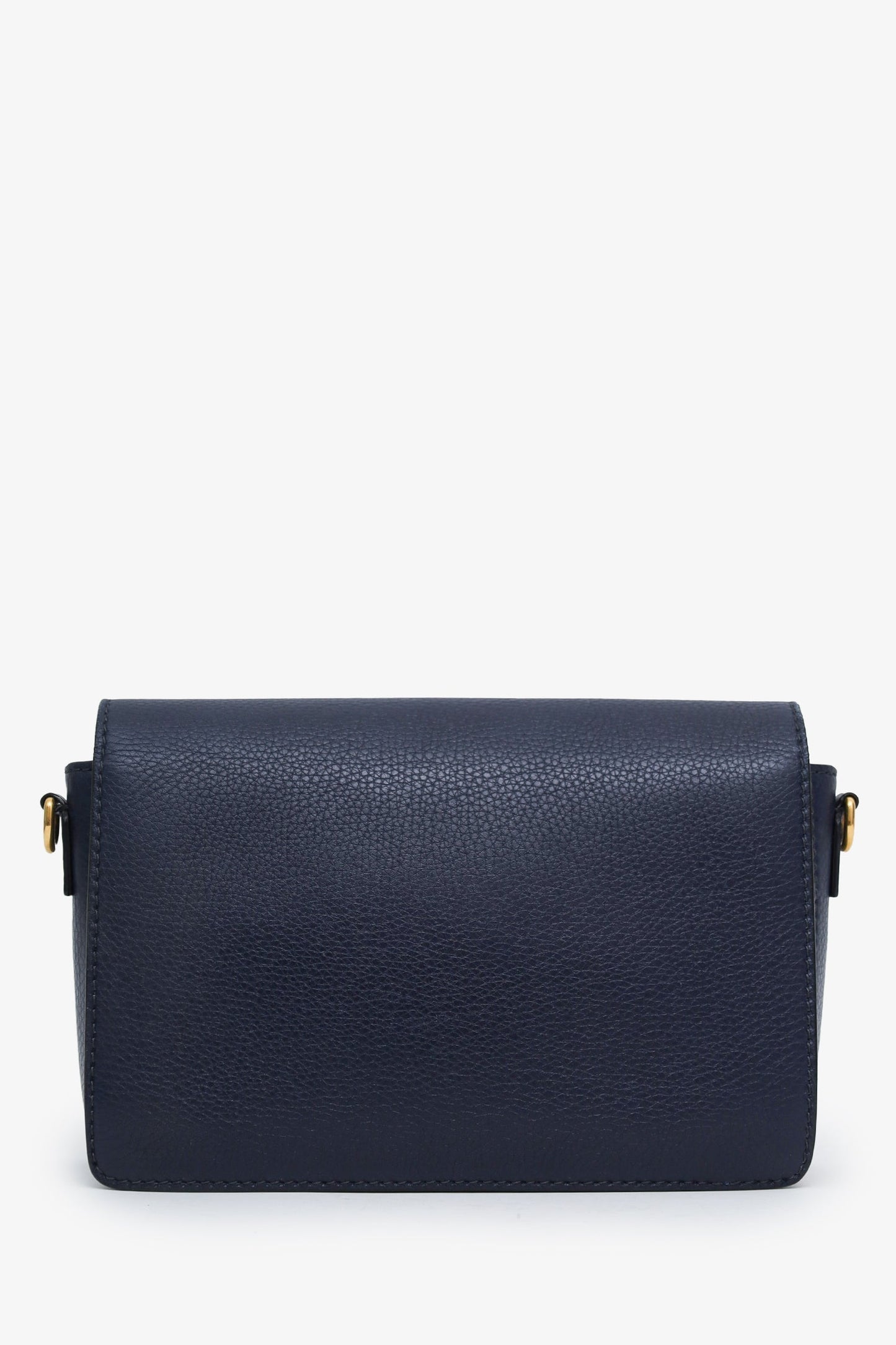 Christian Dior Navy Blue Grained Calfskin Medium Dio(r)evolution Flap Bag