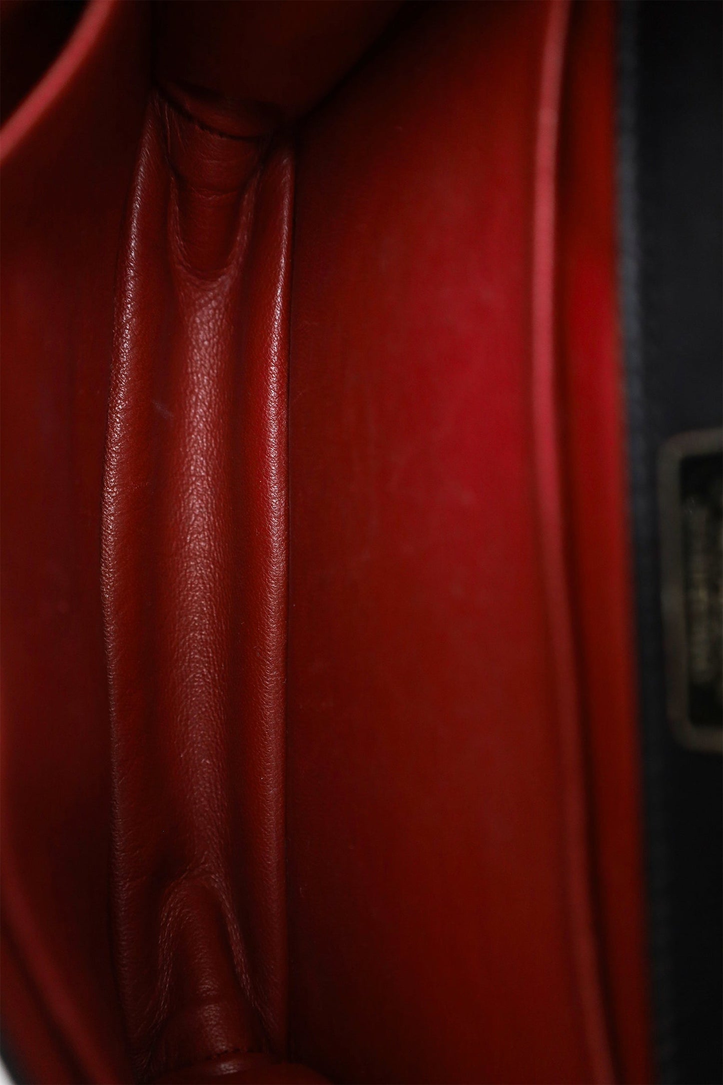 Prada Black Leather Cahier Chain Shoulder Bag