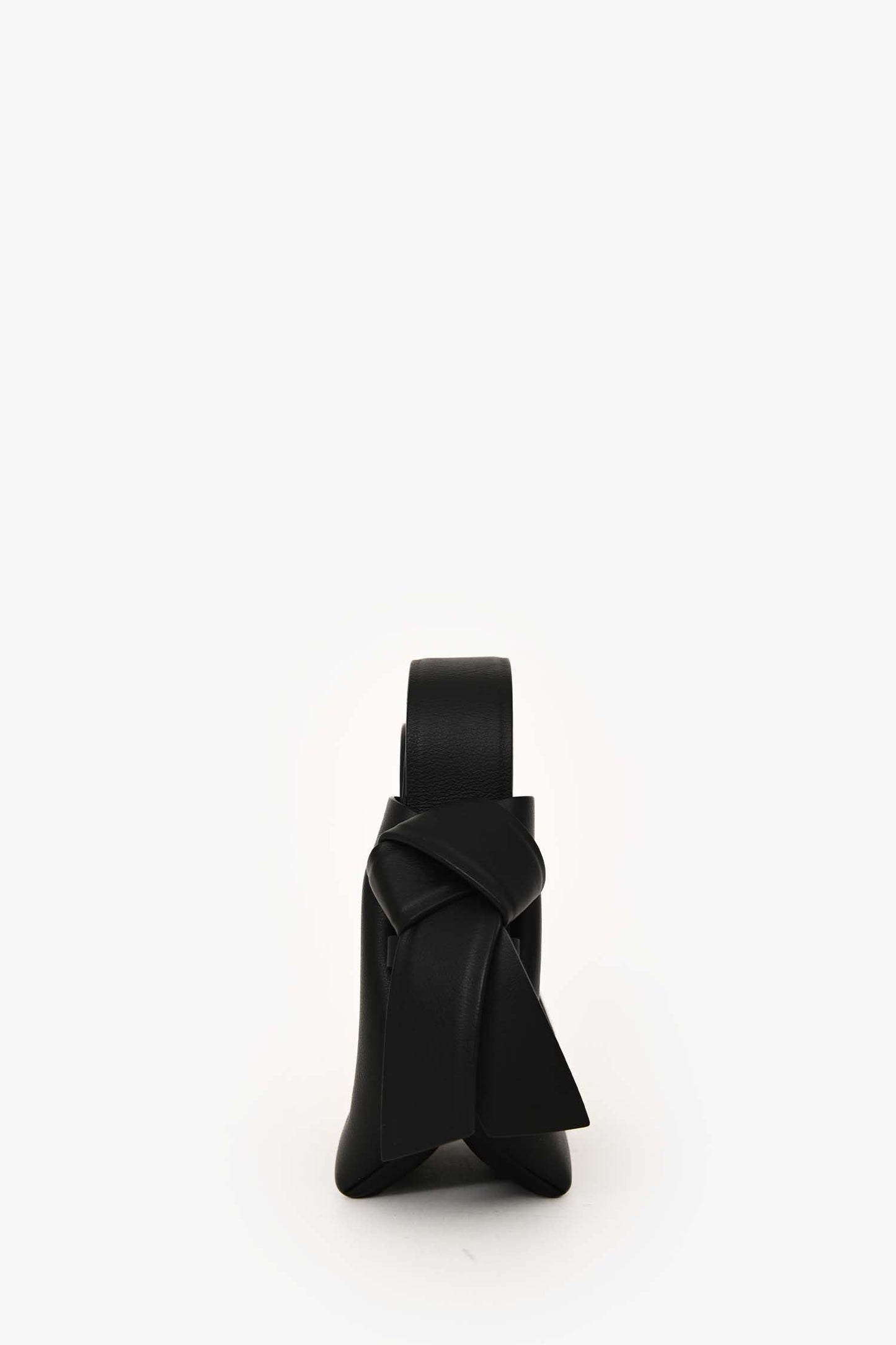 Acne Studios Black Leather Mini 'Musubi' Bag