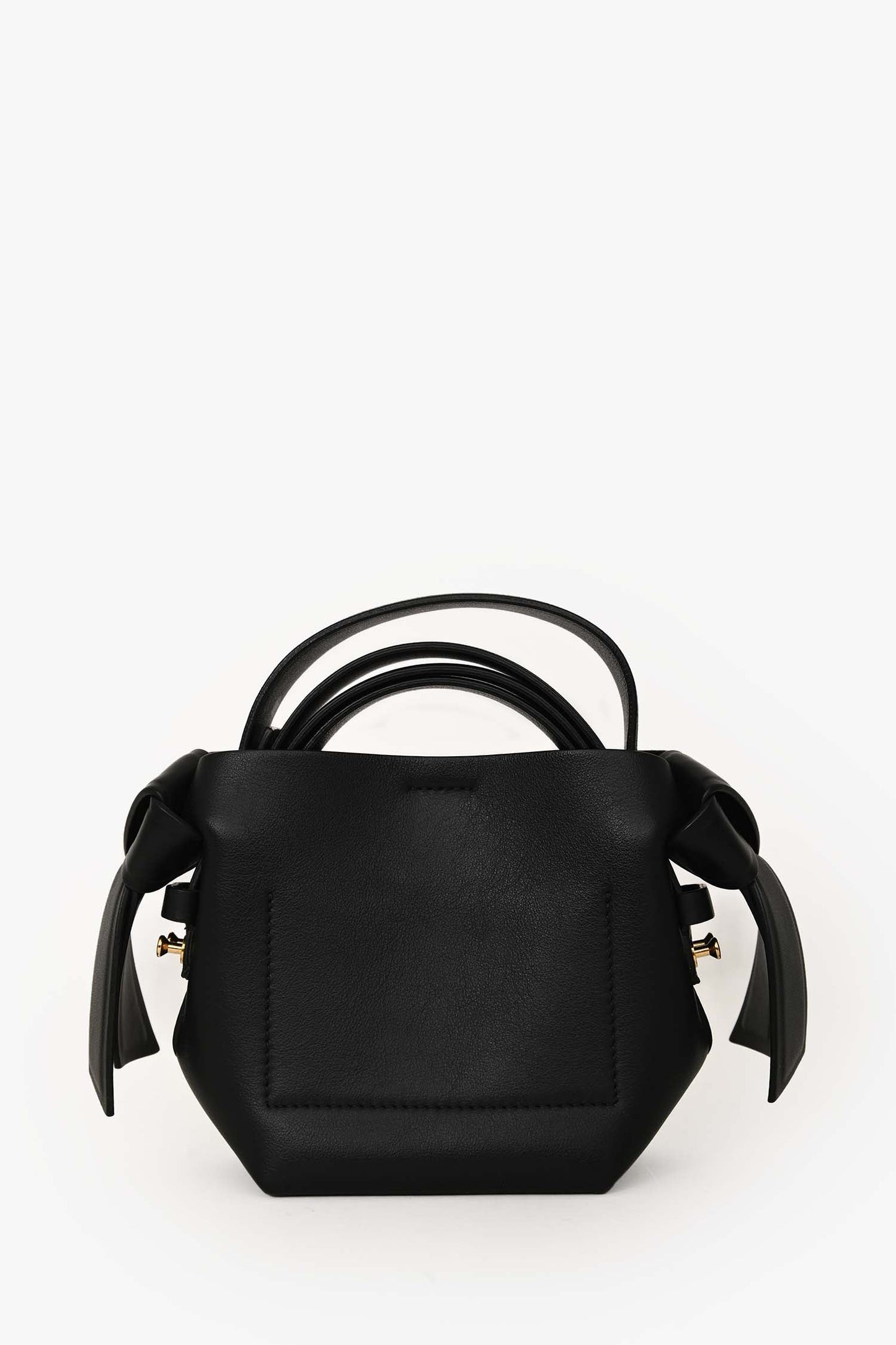 Acne Studios Black Leather Mini 'Musubi' Bag