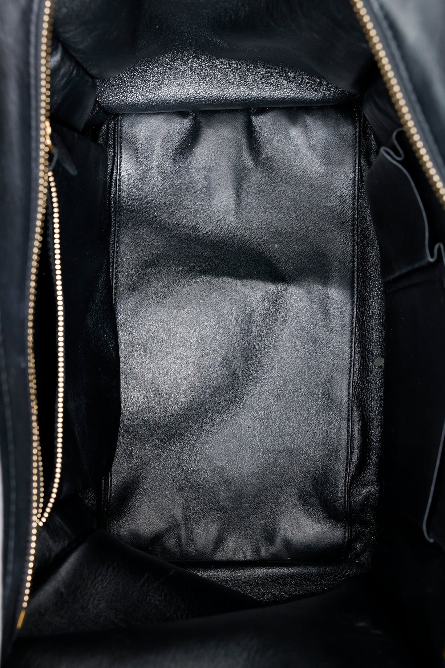Celine Black Leather Micro Luggage Tote