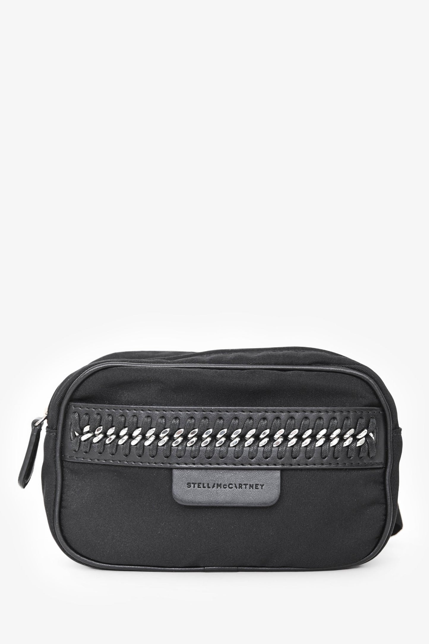 Stella McCartney Black Eco Nylon Mini Bum Belt Bag