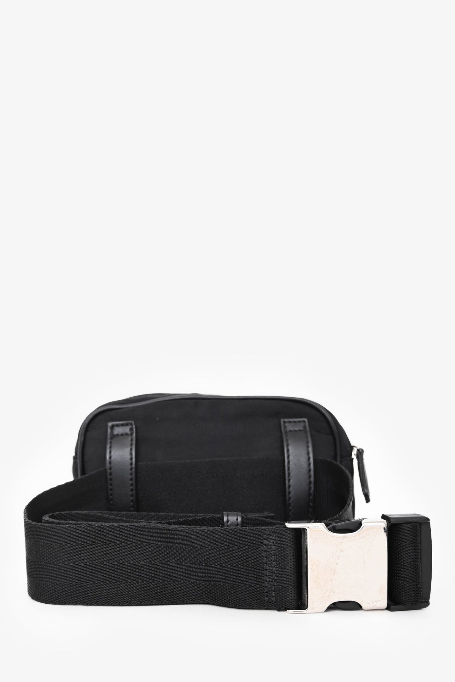 Stella McCartney Black Eco Nylon Mini Bum Belt Bag