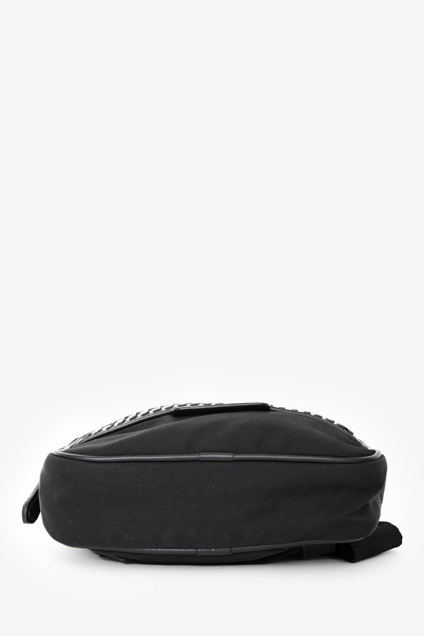 Stella McCartney Black Eco Nylon Mini Bum Belt Bag