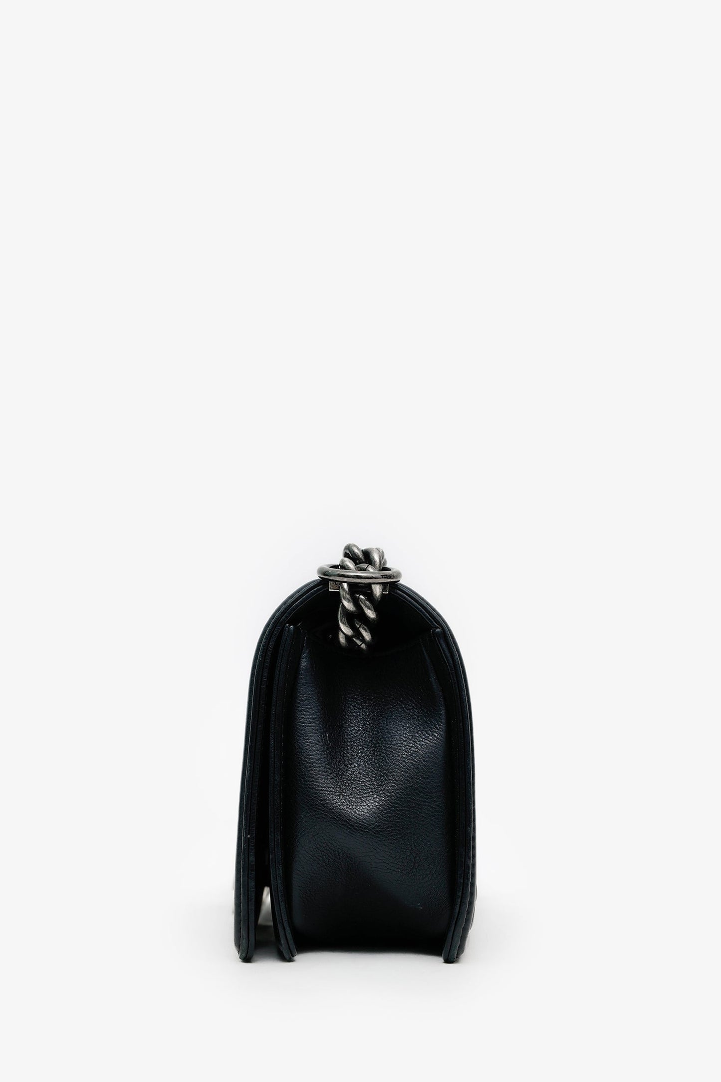 Chanel™ 2013-14 Black Lambskin Medium Boy Bag