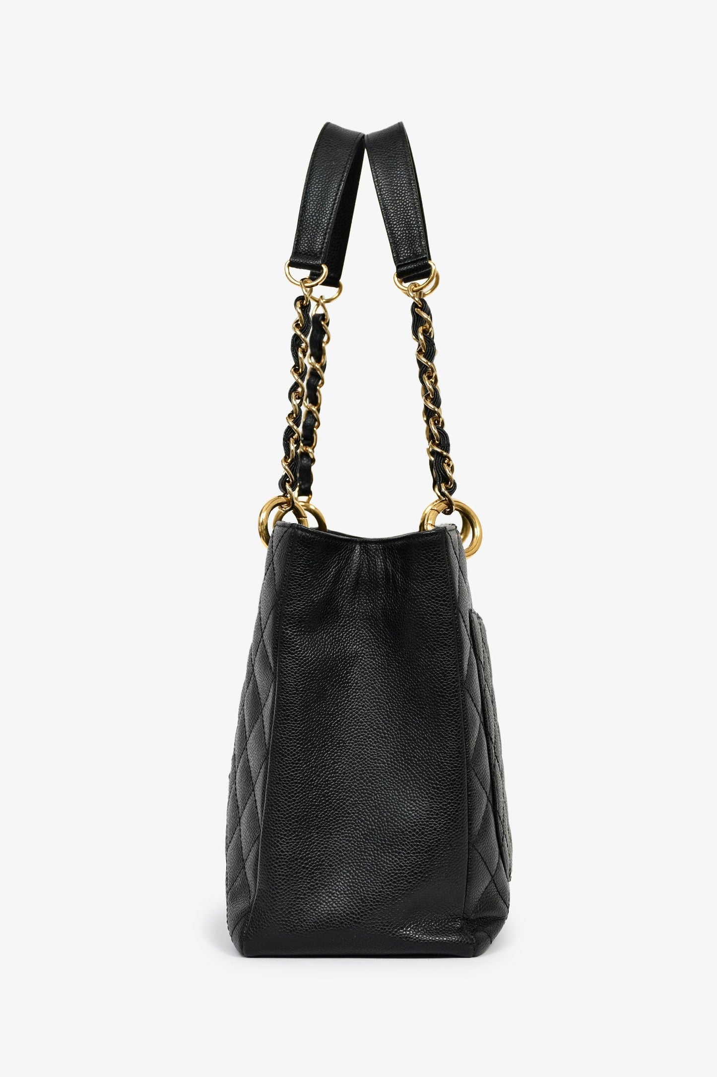 Chanel™ 2006/08 Black Caviar Grand Shopping Tote