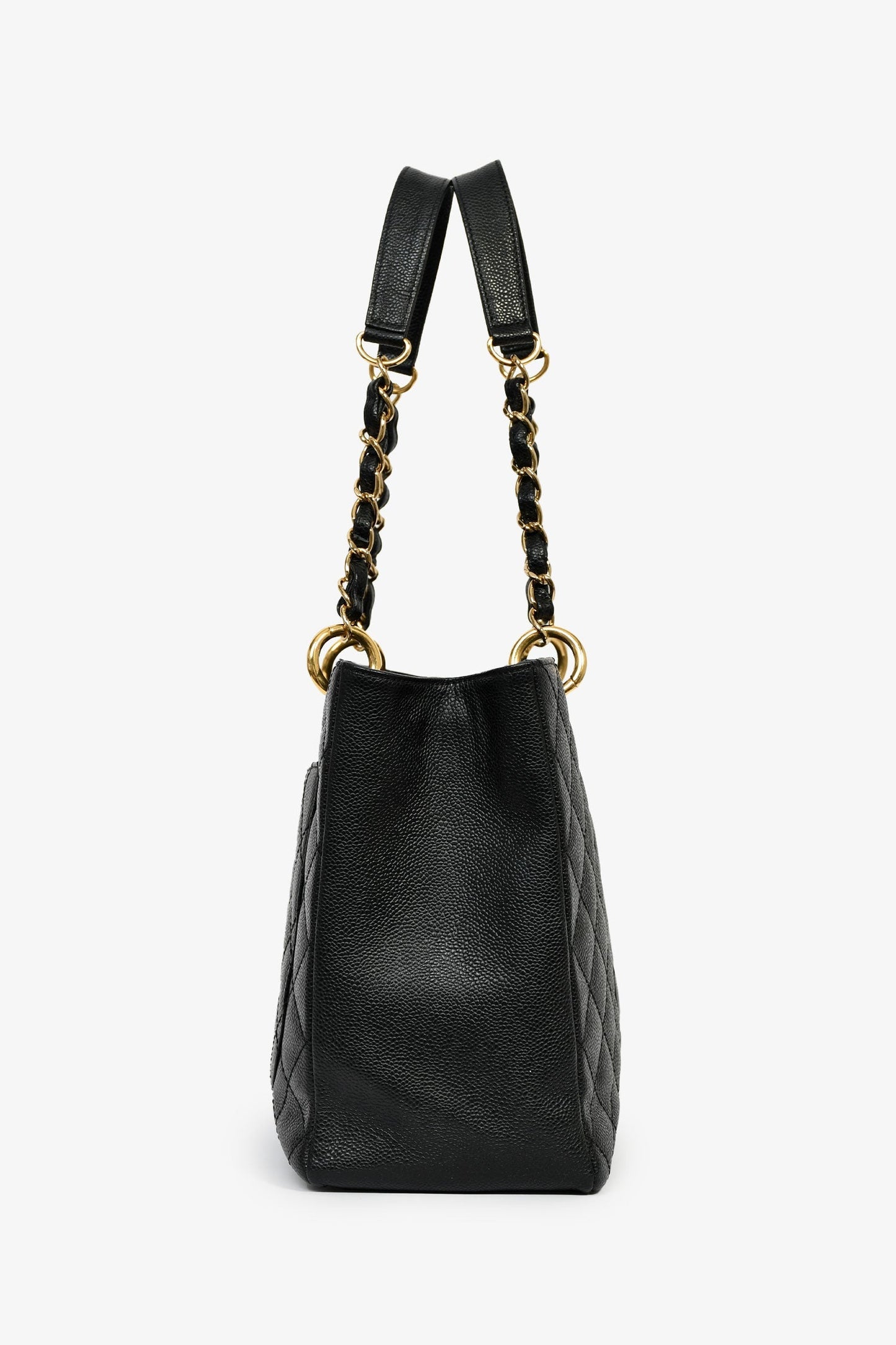 Chanel™ 2006/08 Black Caviar Grand Shopping Tote