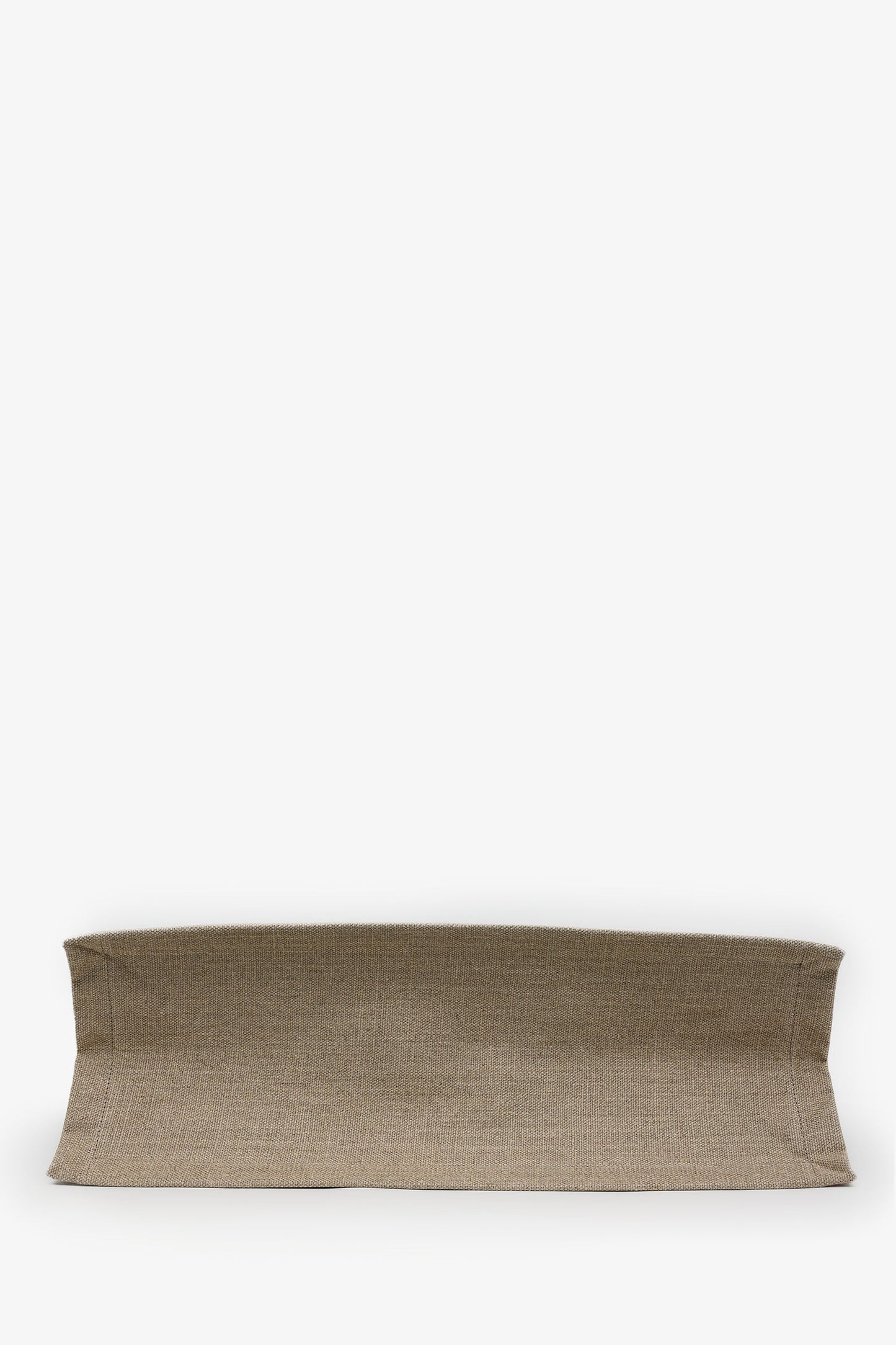 Saint Laurent Neutral Canvas Large Rive Gauche Canvas Tote