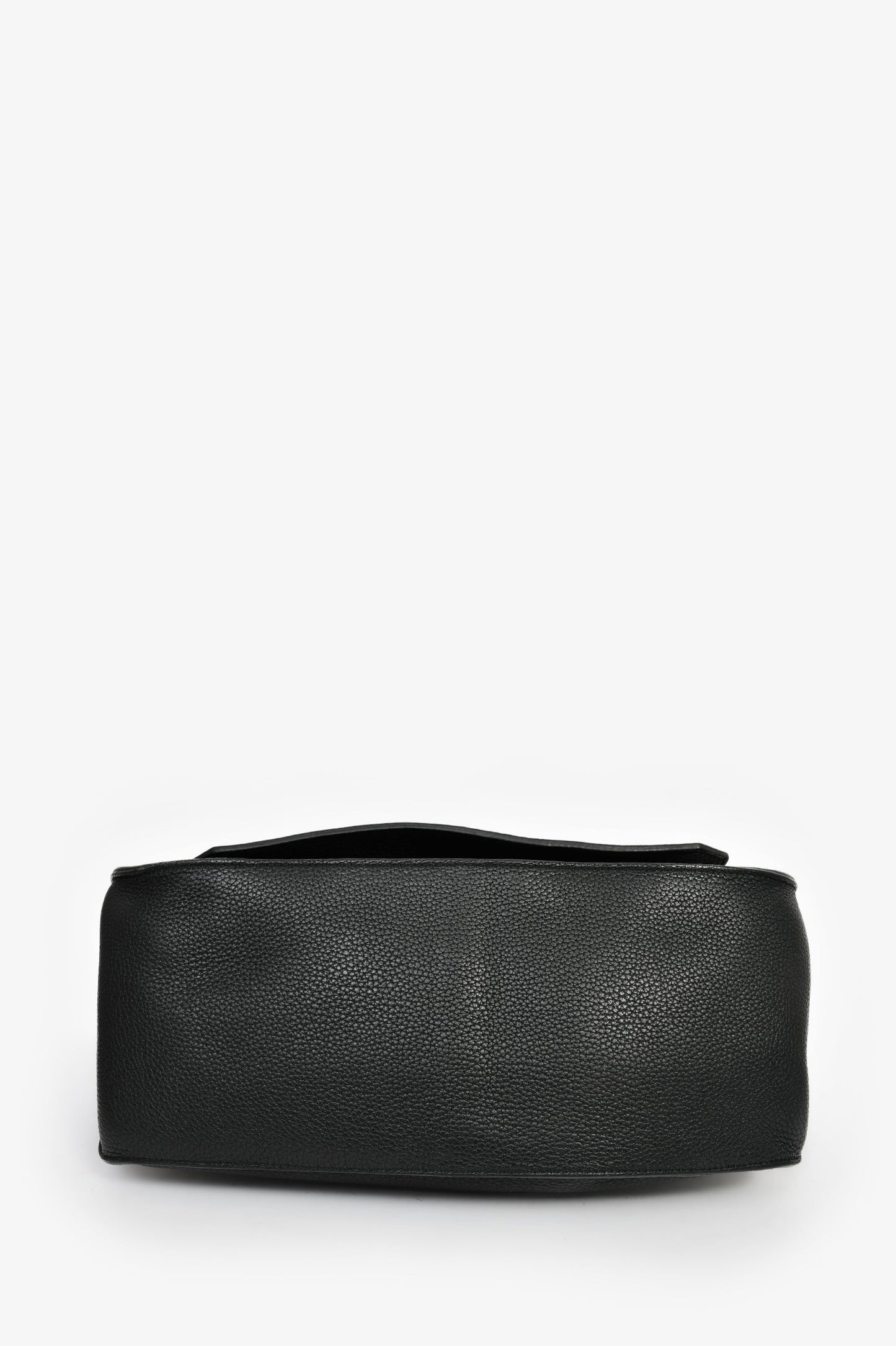 Hermès 2009 Black Clemence Leather Jypsiere 37