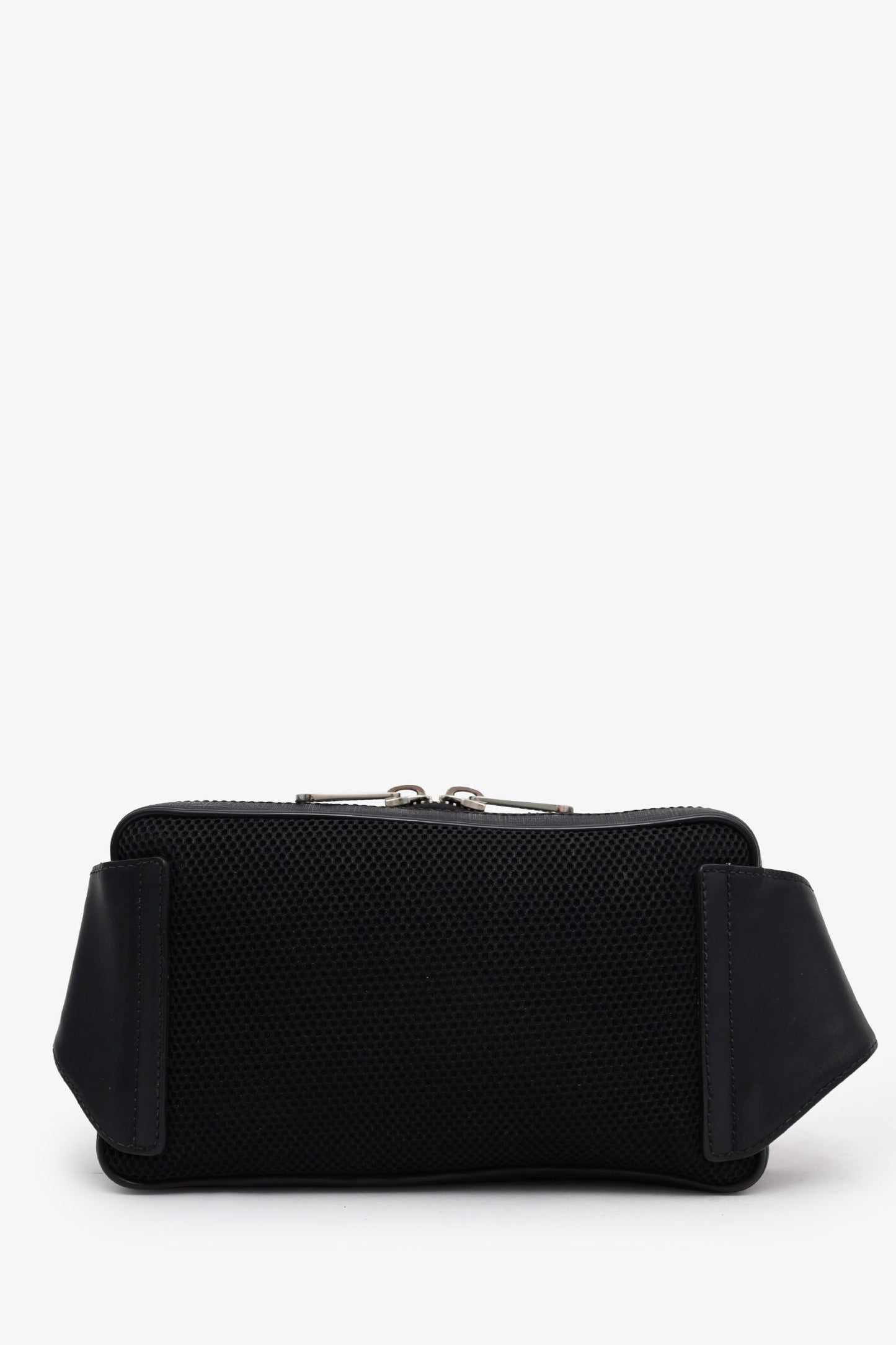 Gucci Black GG Supreme Canvas Belt Bag