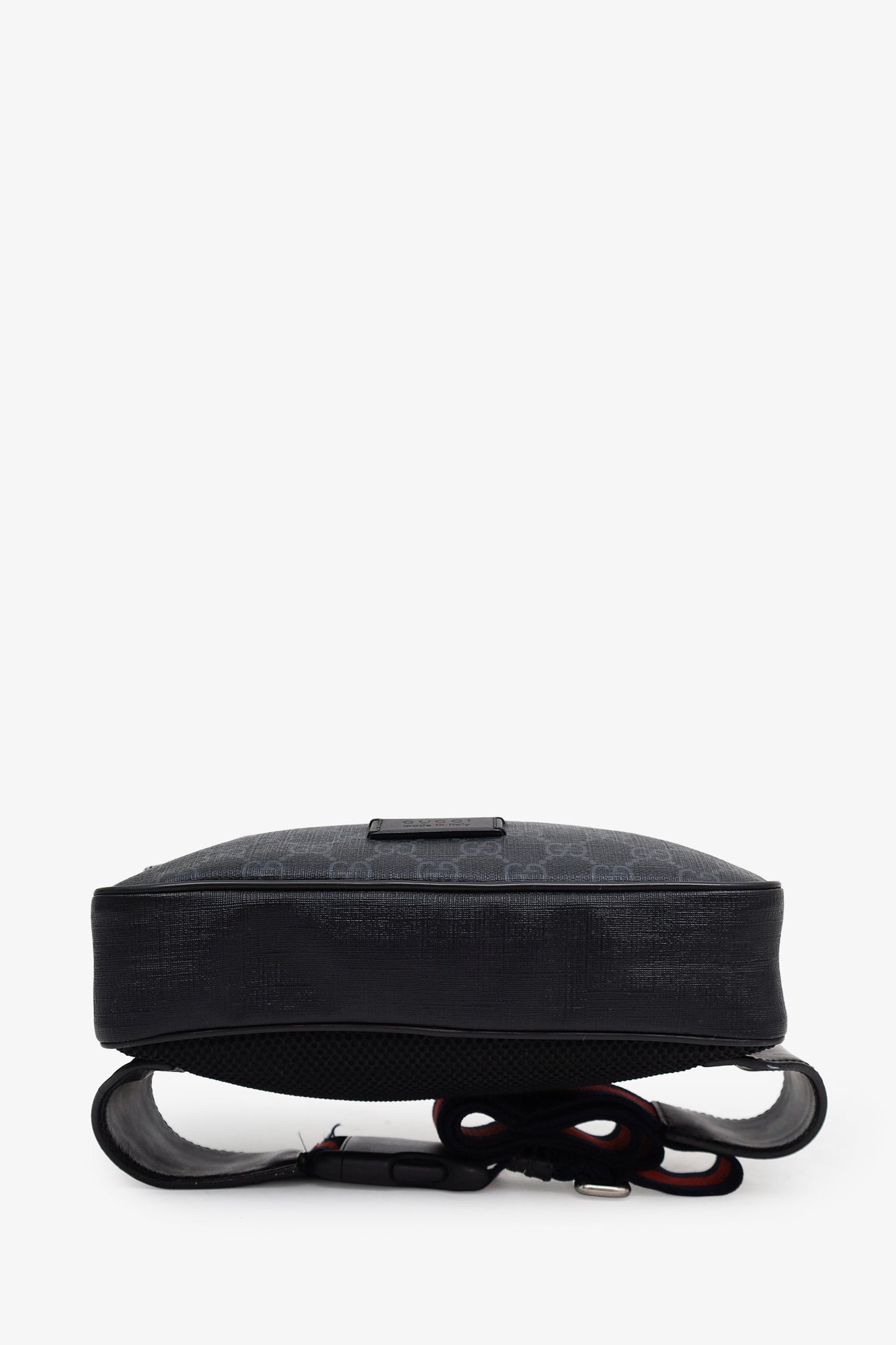 Gucci Black GG Supreme Canvas Belt Bag