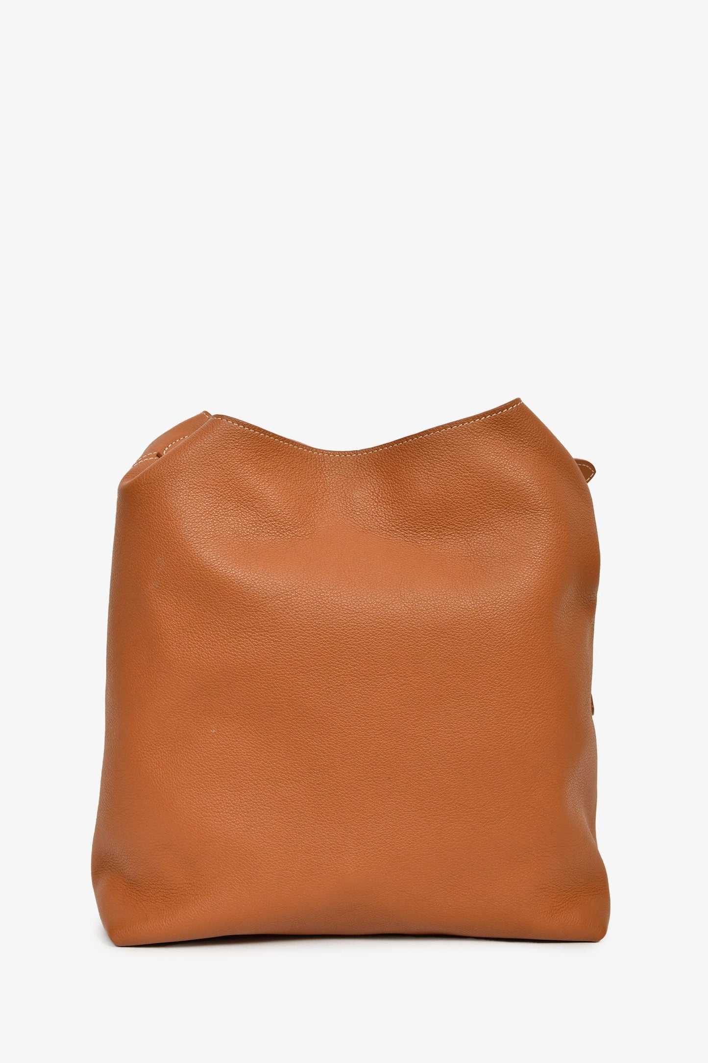 Louis Vuitton Brown Leather 'Low Key Hobo MM' Shoulder Bag With Monogram Pouch
