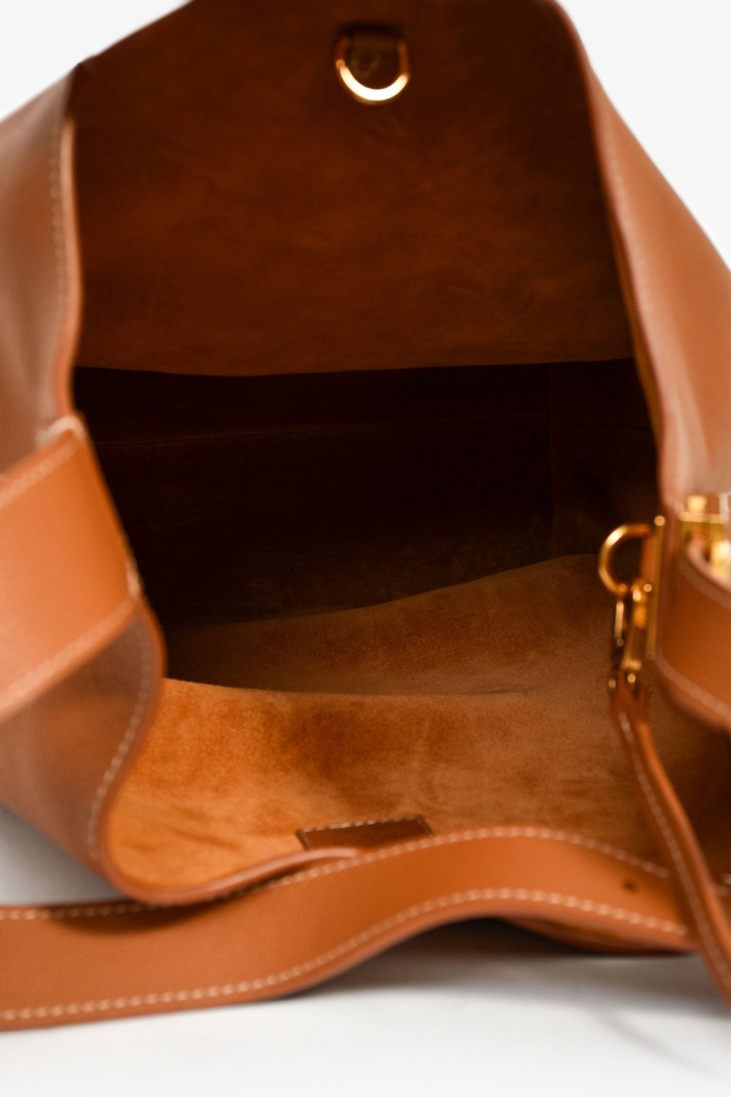 Louis Vuitton Brown Leather 'Low Key Hobo MM' Shoulder Bag With Monogram Pouch