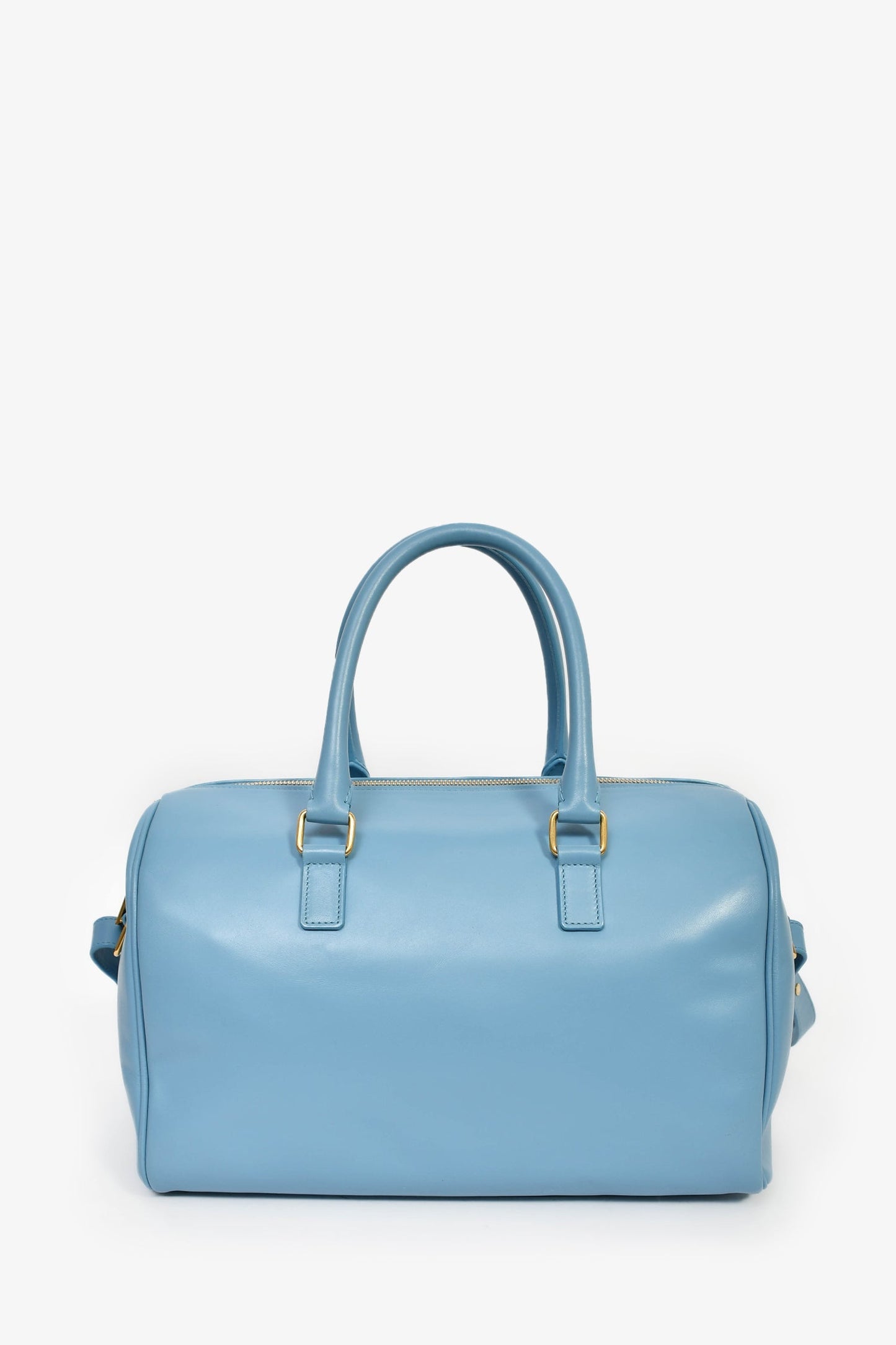 Saint Laurent Light Blue Classic Duffle Bag