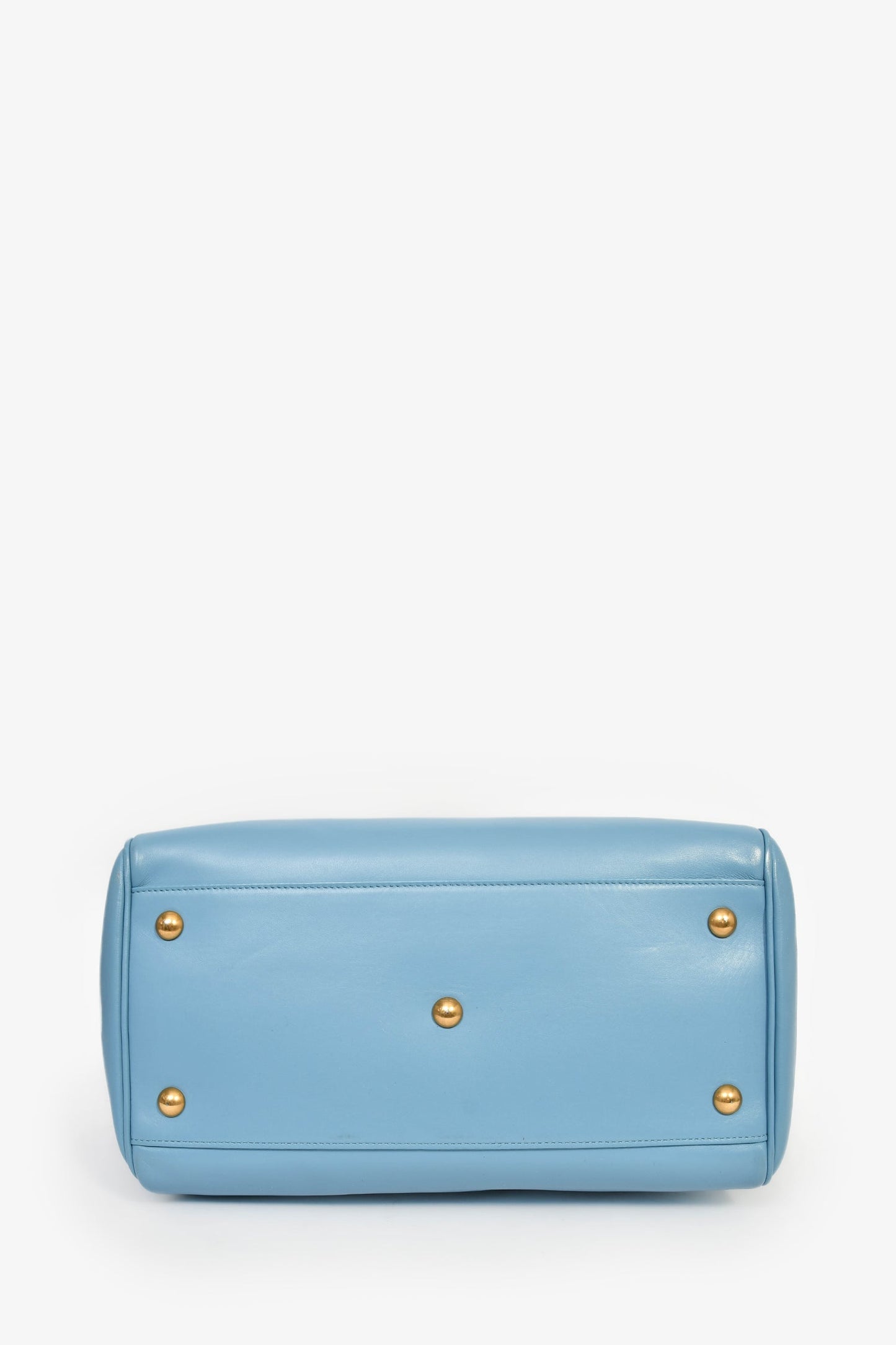 Saint Laurent Light Blue Classic Duffle Bag