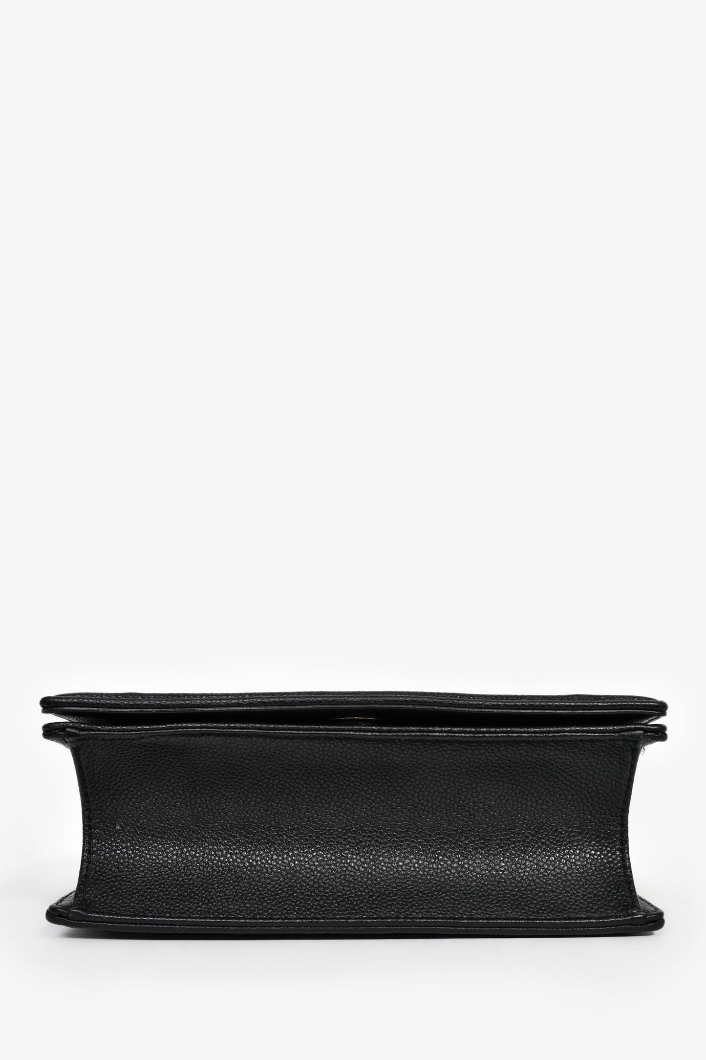 Christian Dior 2015 Black Leather 'Diorama' Small Shoulder Bag