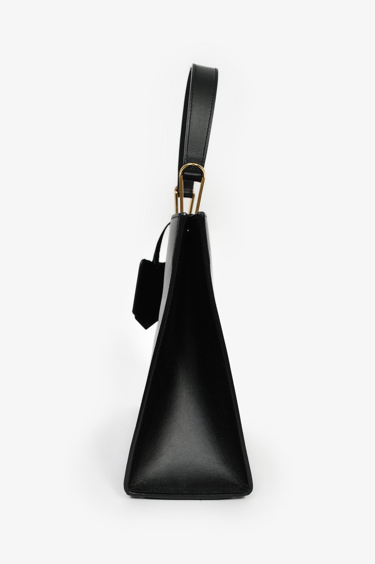 Balenciaga Black Leather 'Le Dix Cabas' Small Tote