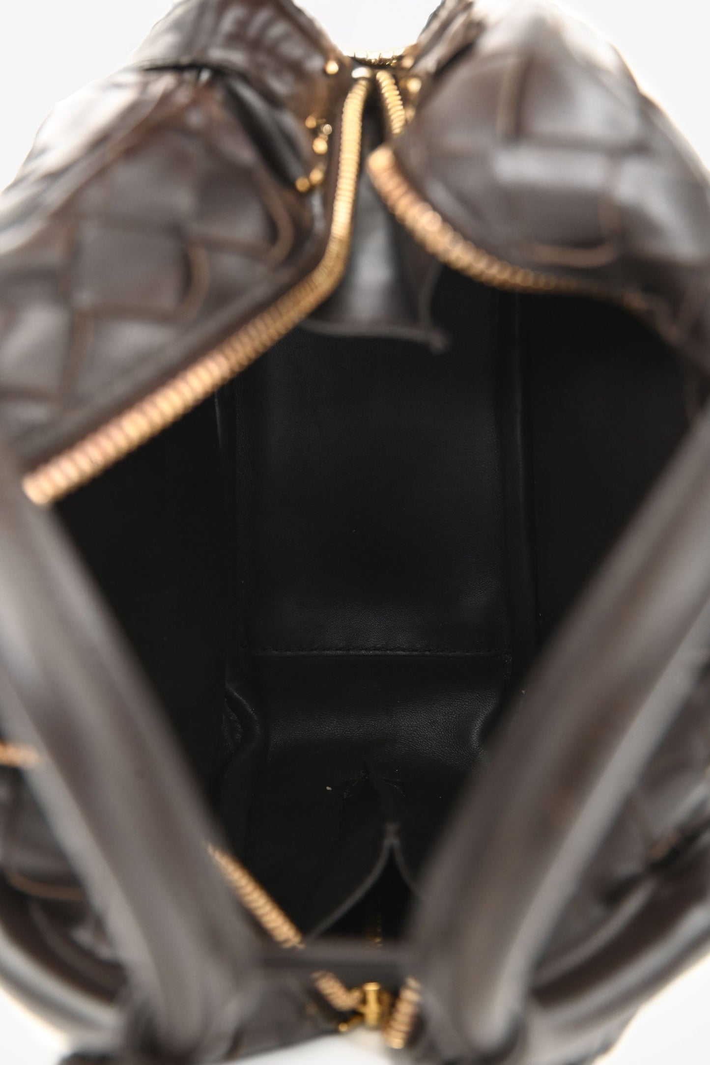 Bottega Veneta Brown Intrecciato Leather Getaway Crossbody Bag