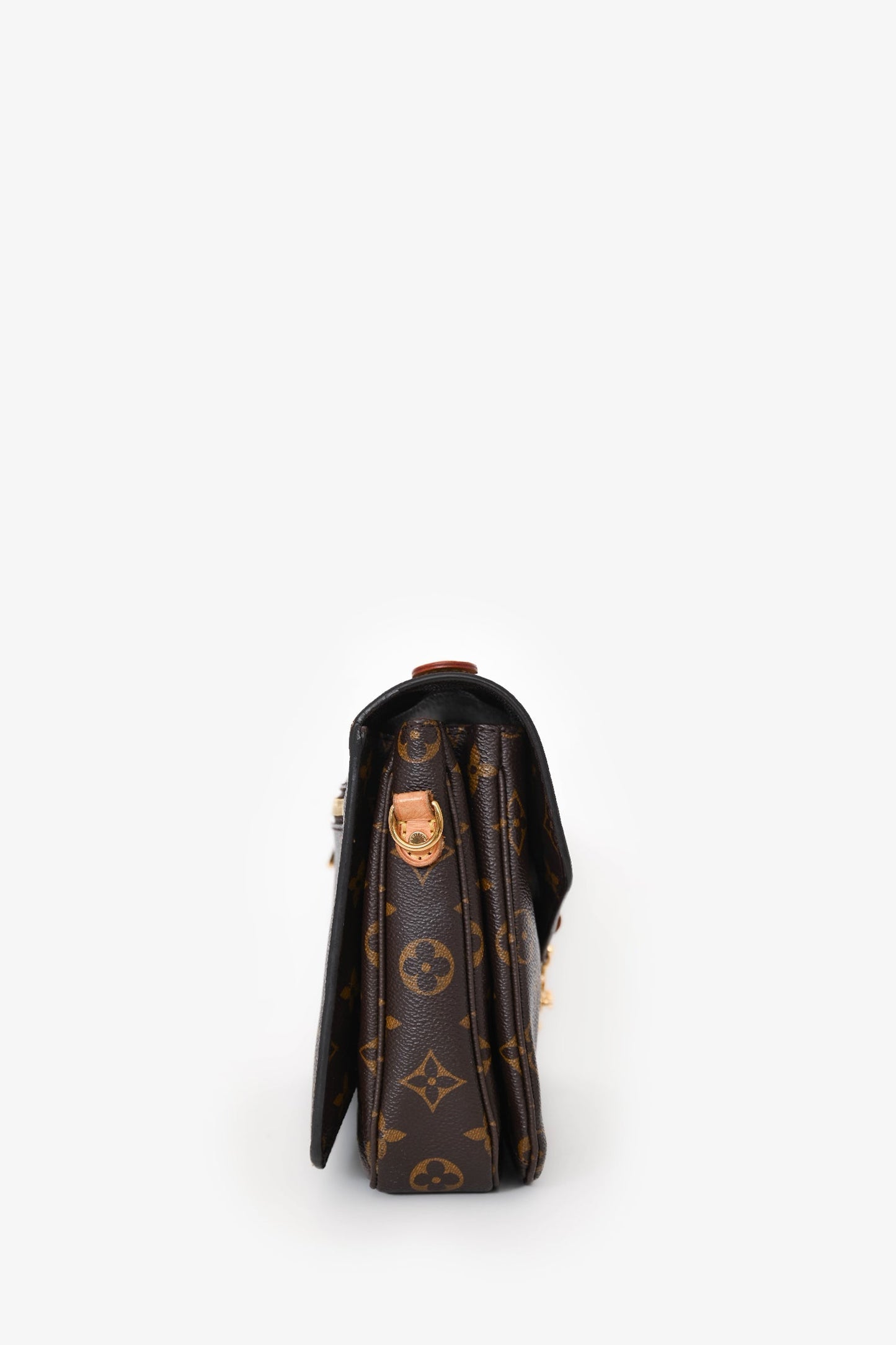 Louis Vuitton 2016 Monogram Canvas/Leather Pochette Metis Crossbody