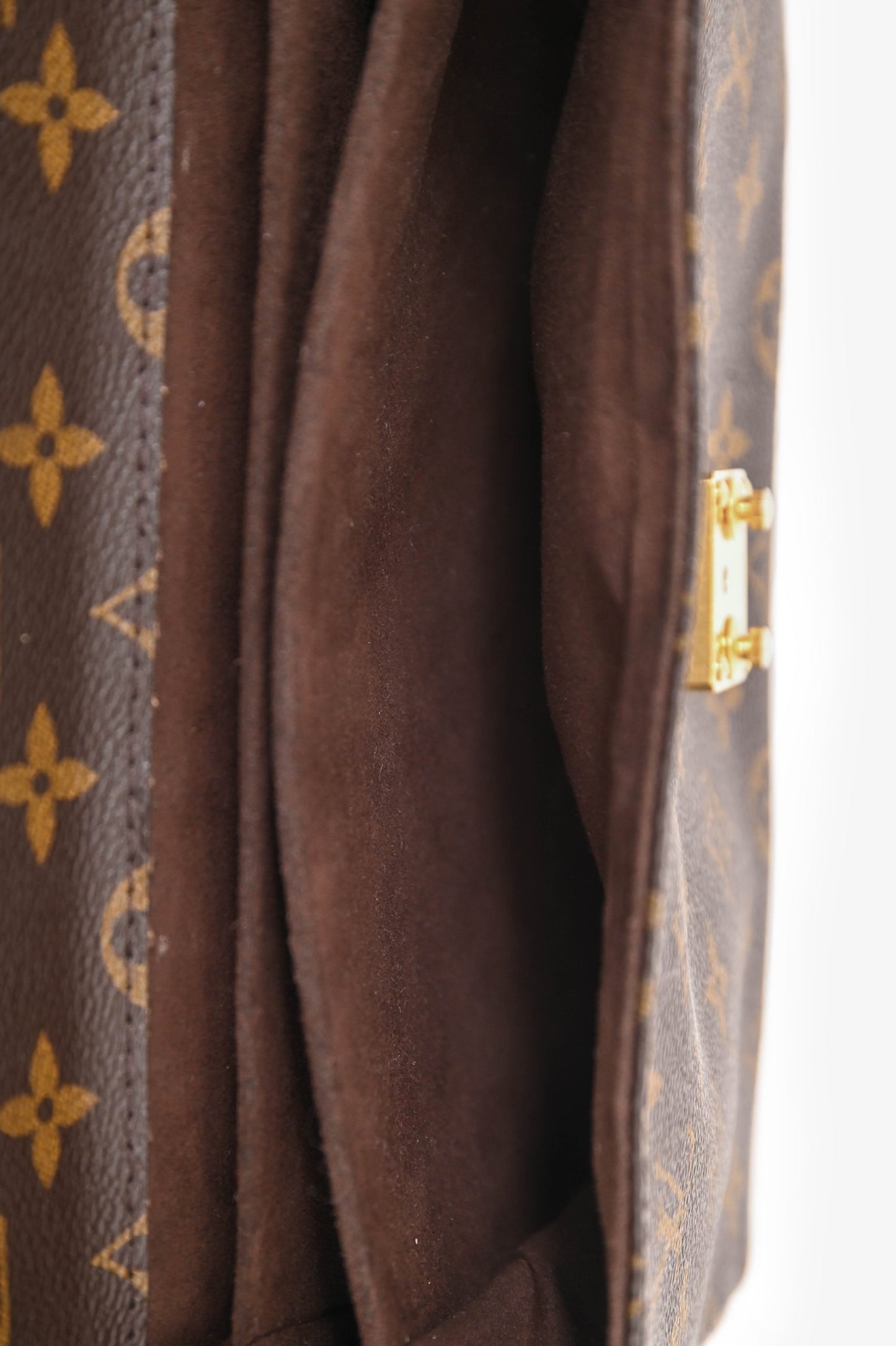 Louis Vuitton 2016 Monogram Canvas/Leather Pochette Metis Crossbody