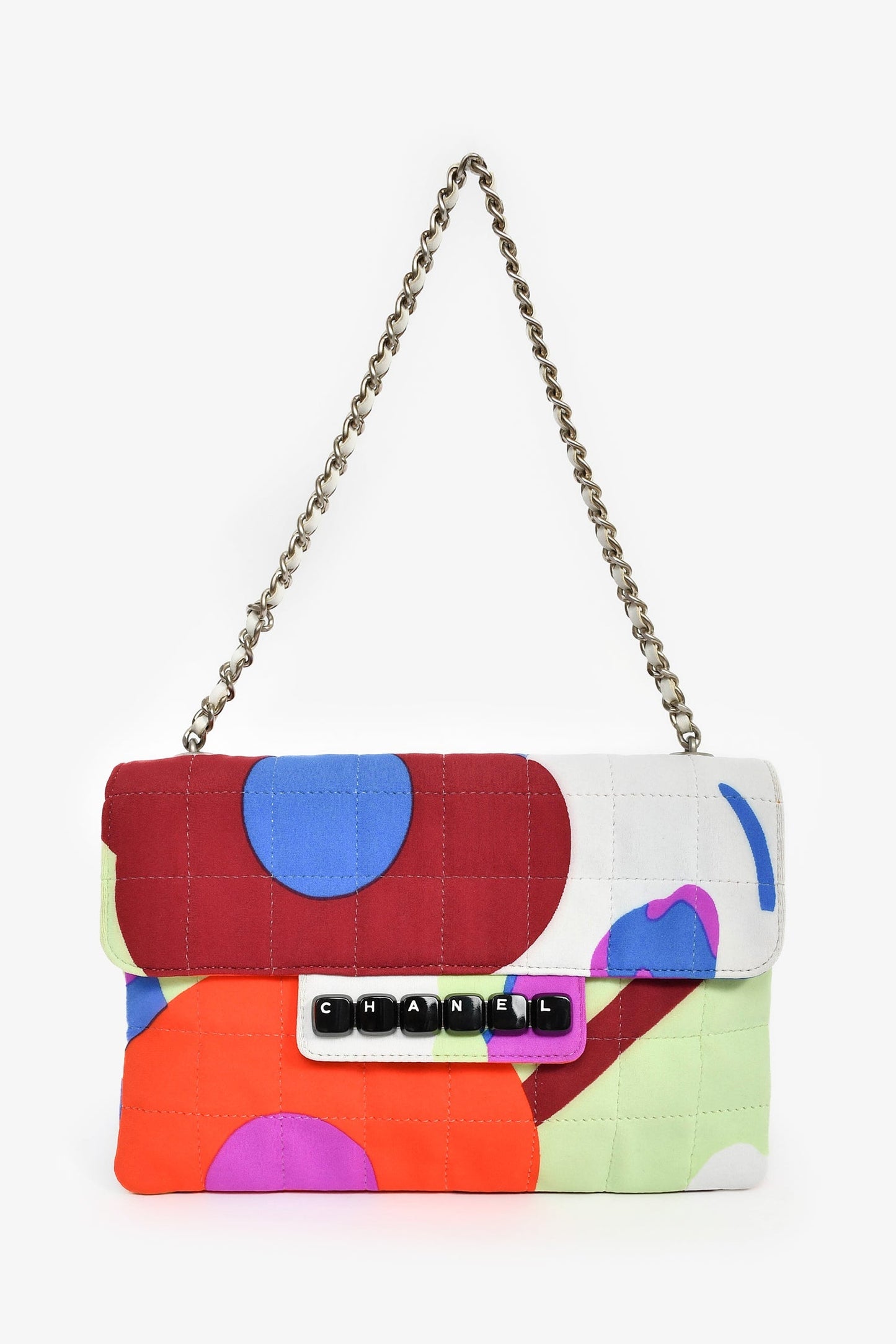 Chanel™ 2000/02 Multicolour Small Chocolate Bar Keyboard Flap Bag