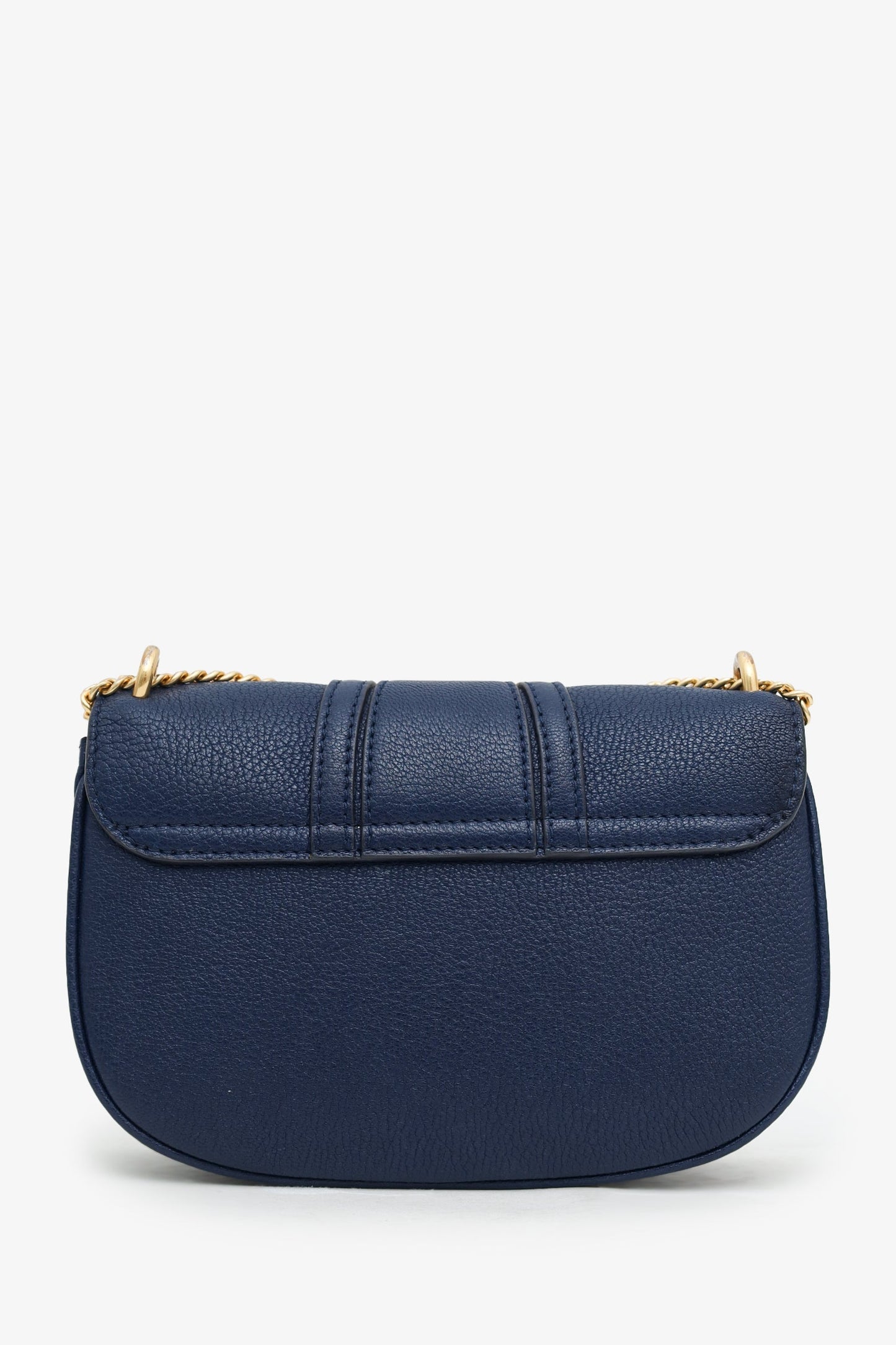 See By Chloe Blue Leather Dreamy Hana Crossbody
