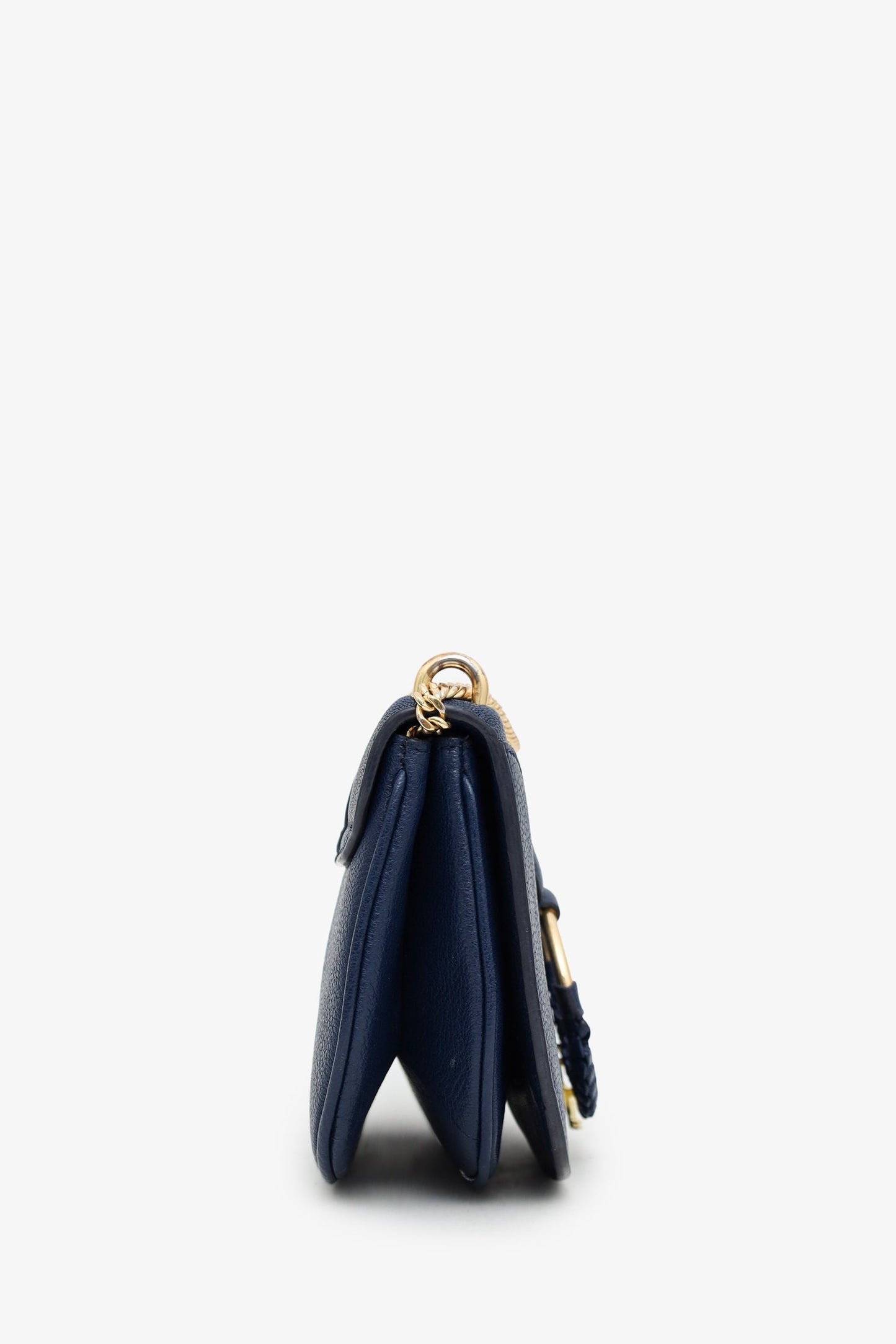 See By Chloe Blue Leather Dreamy Hana Crossbody