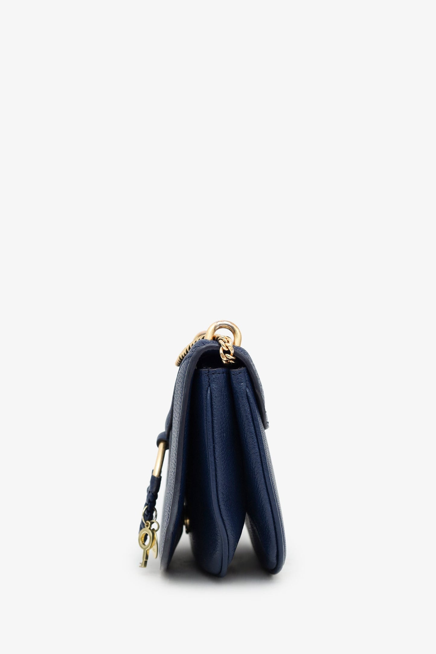 See By Chloe Blue Leather Dreamy Hana Crossbody