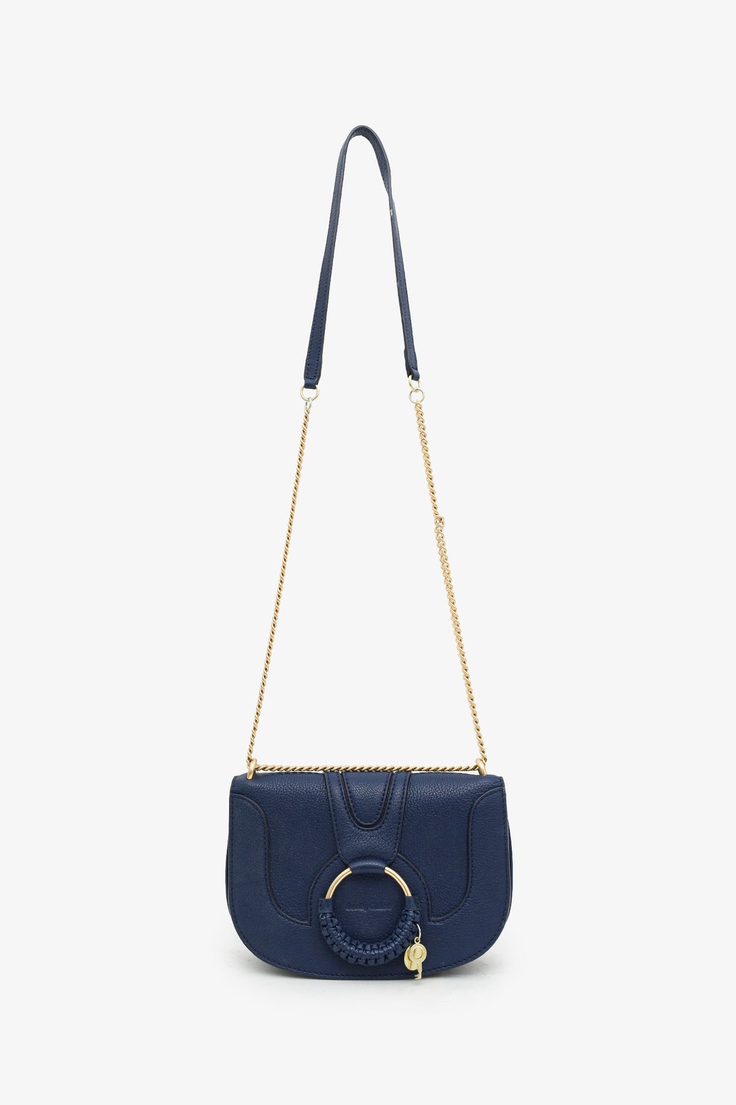 See By Chloe Blue Leather Dreamy Hana Crossbody