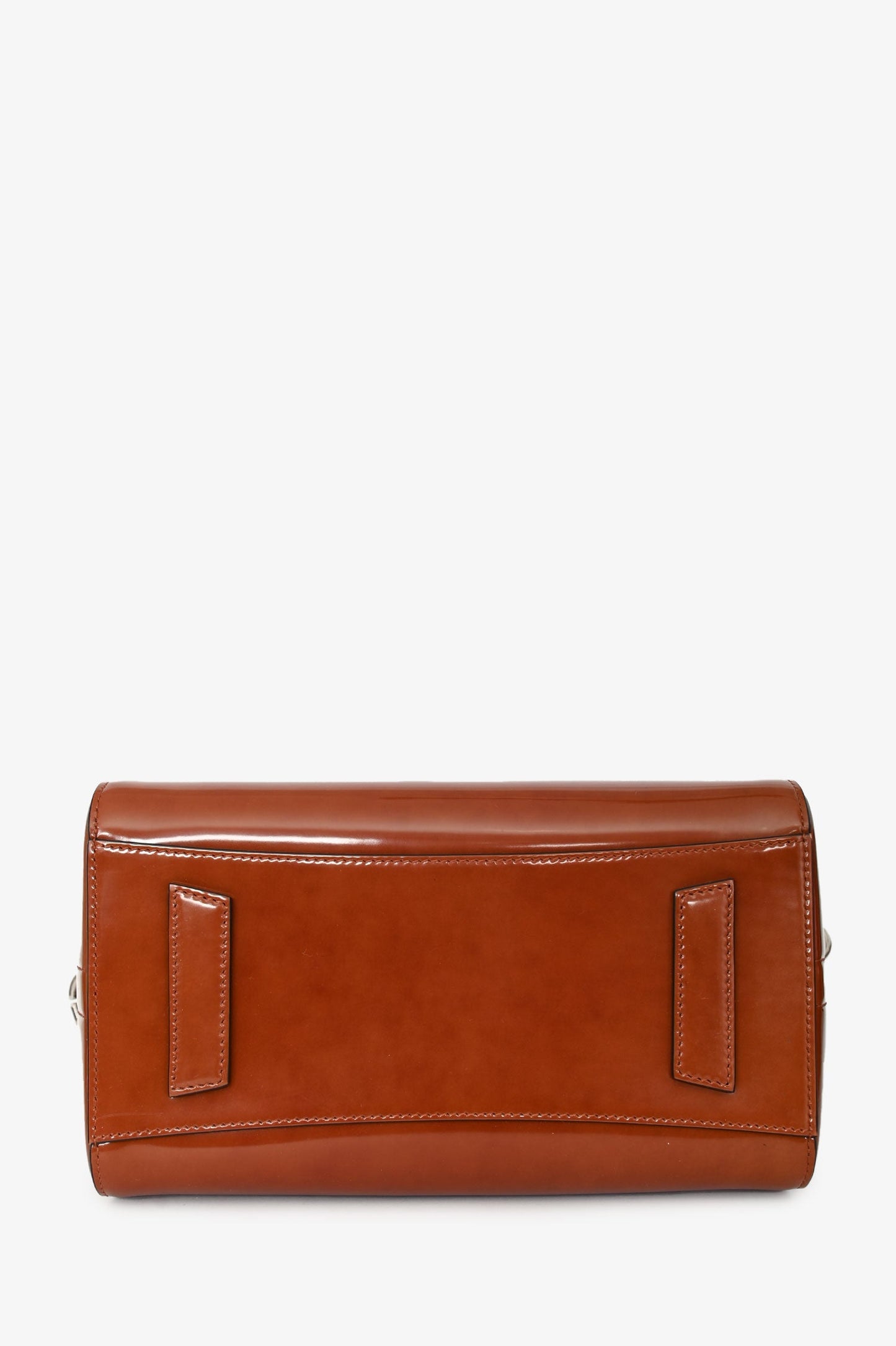 Givenchy Glazed Brown Leather Small Antigona With Strap